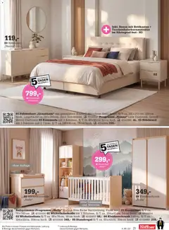 Höffner Prospekt ab 12.08.2026 gültig | Seite: 21 | Produkte: Sideboard, Matratze, Kommode, Lattenrost