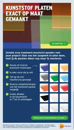 GAMMA folder - Voorbeeld van een folder van GAMMA, geldig van 14-09-2026 | Pagina: 45 | Producten: Platen