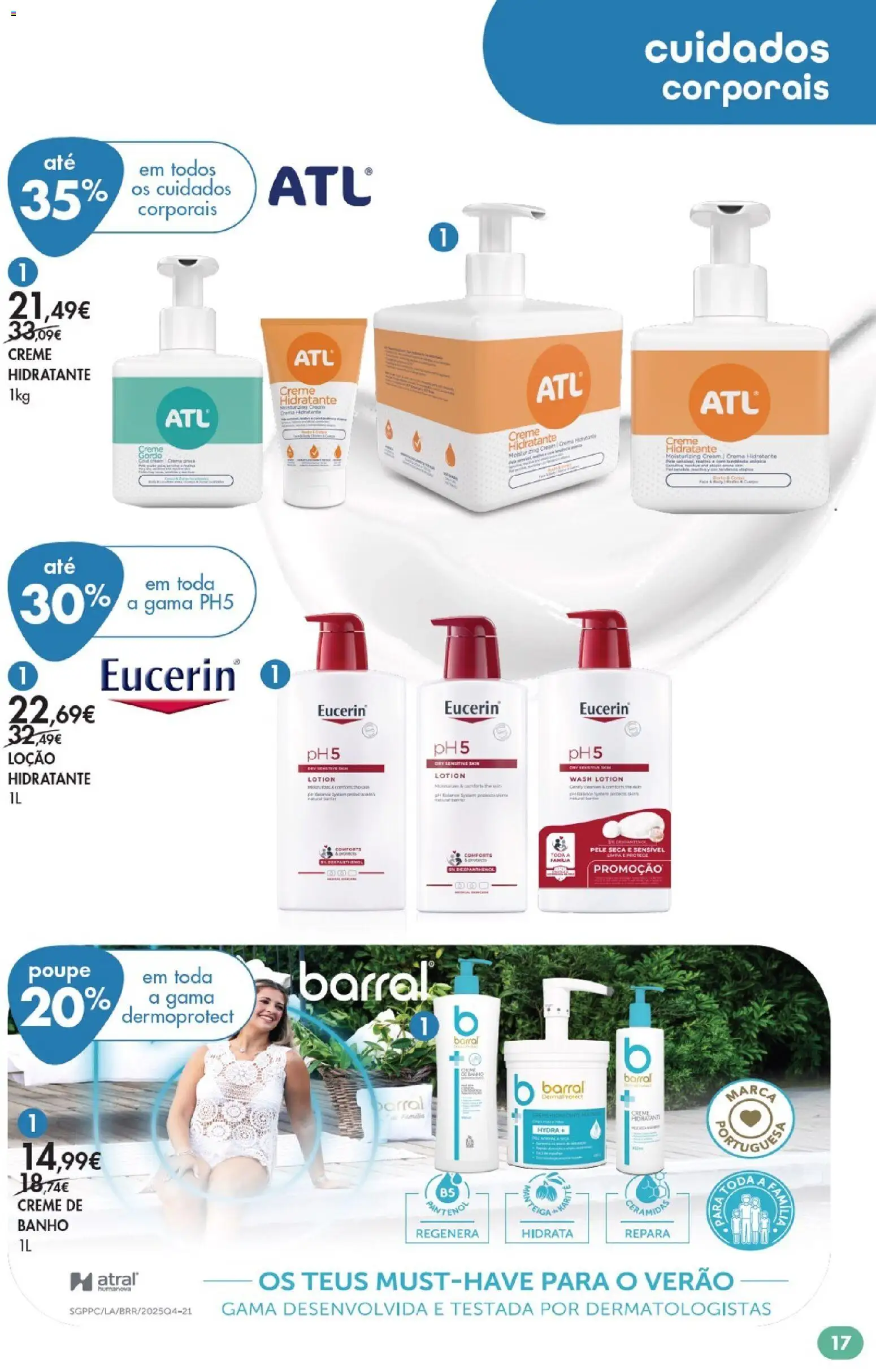 Pingo Doce Bem-estar Corpo Lojas │ válido de 05.05.2026 | Página: 19 | Produtos: Banho, Creme