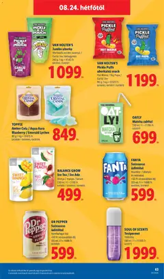 Lidl akciós újság - amely érvényes a következő dátumtól: 2026.08.19. | Oldal: 63