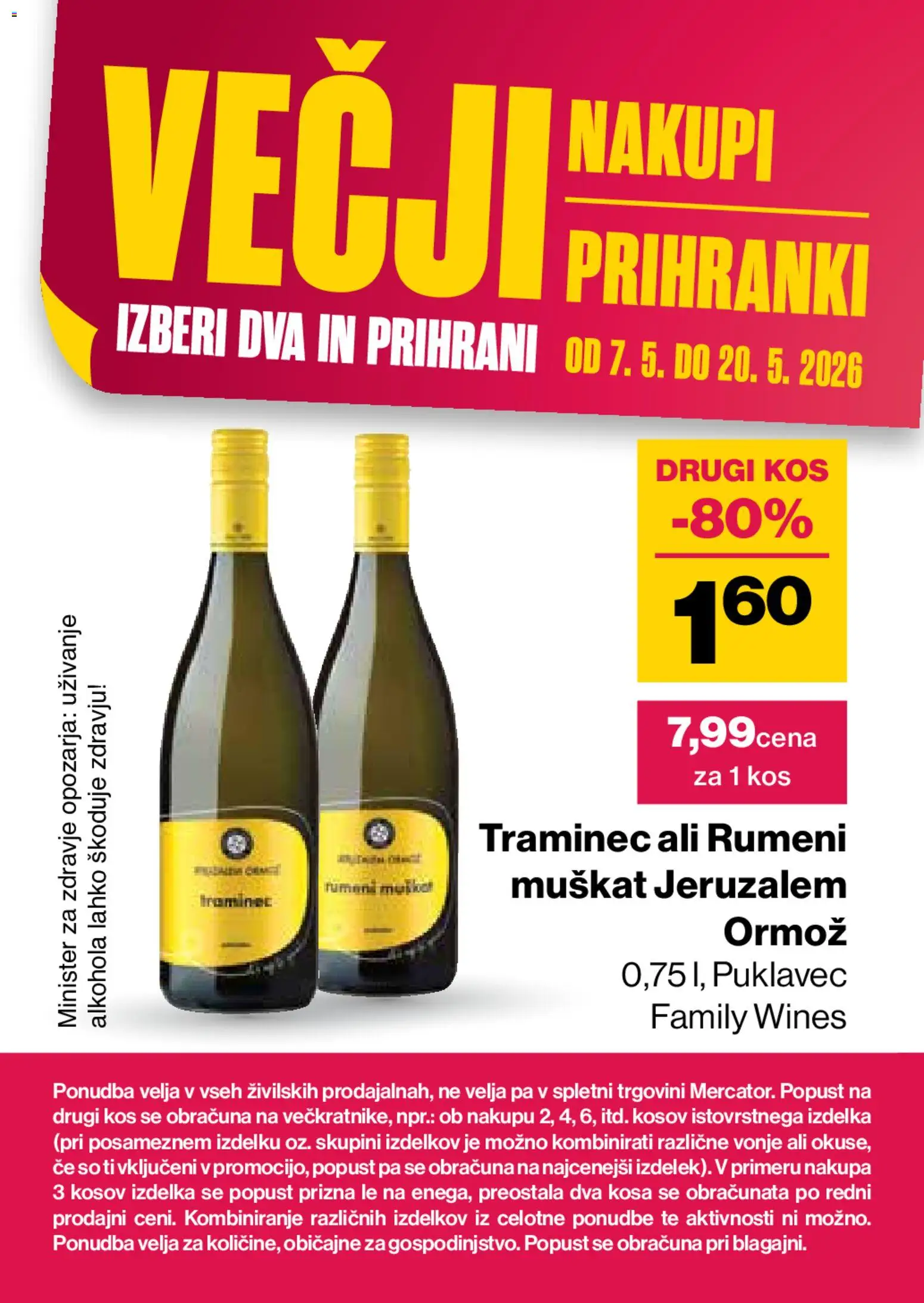 Novi Mercator katalog ponudbe – veljaven od 07.05.2026 | Stran: 45 | Izdelki: Kos