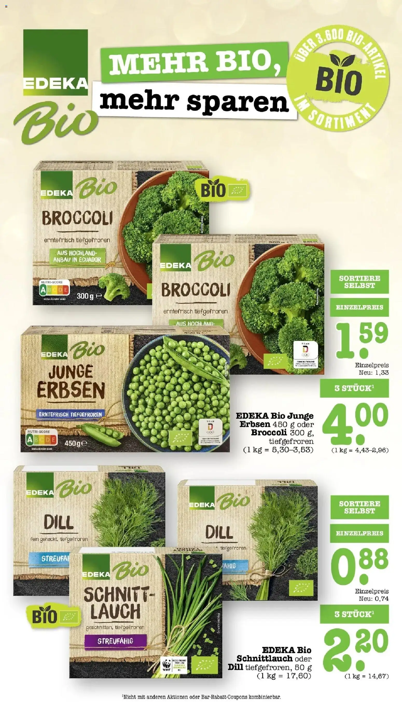 Edeka Prospekt Offenbach (ab 21.09.2026) » Angebote Online | Seite: 42 | Produkte: Dill, Lauch, Erbsen