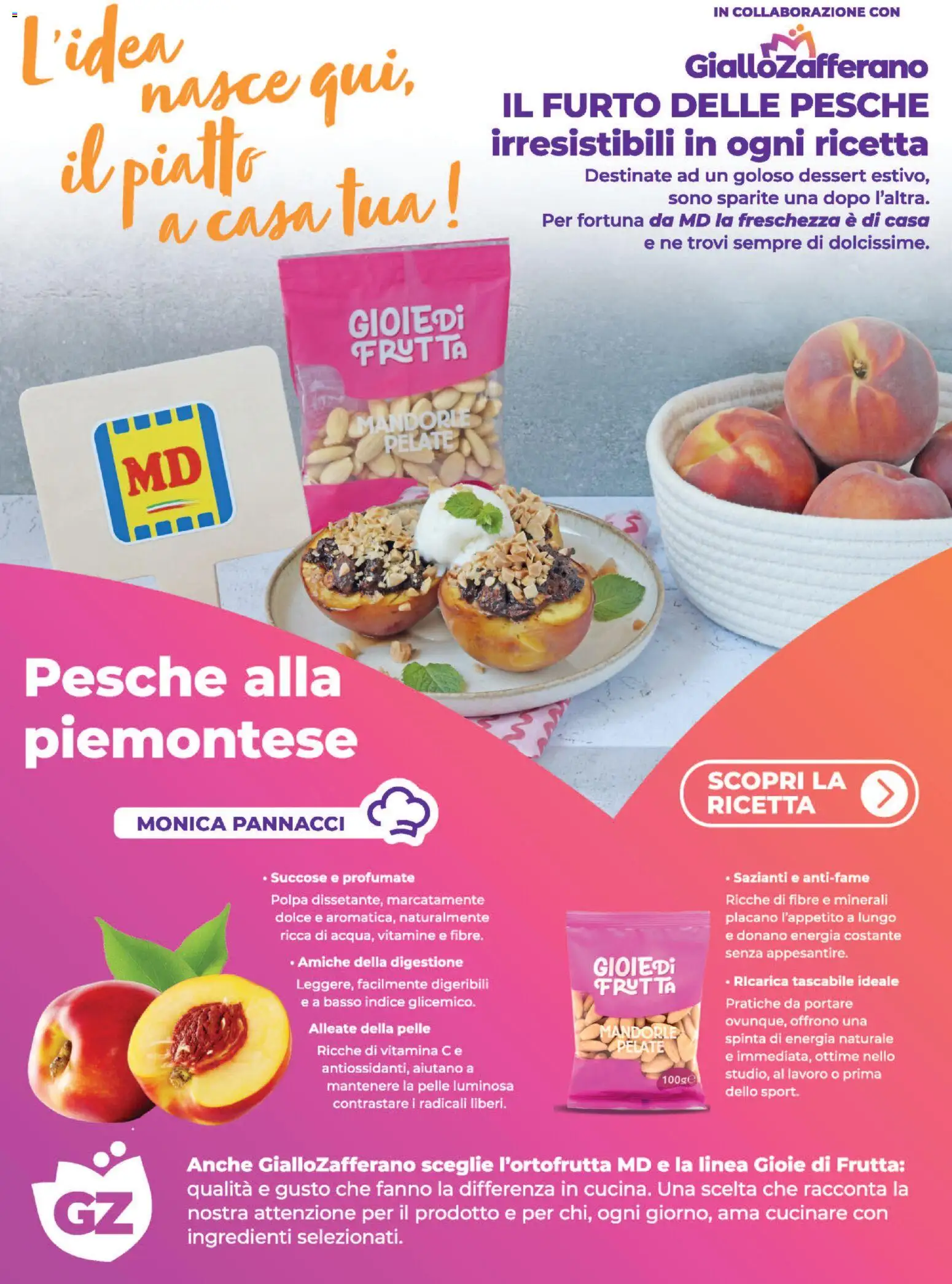 Volantino MD Discount del 25/08/2026 | Pagina: 10 | Prodotti: Frutta, Ingredienti, Basso, Dessert