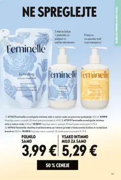 Oriflame katalog akcije – veljaven od 13.05.2026 | Stran: 146 | Izdelki: Intimno milo, Krema, Milo