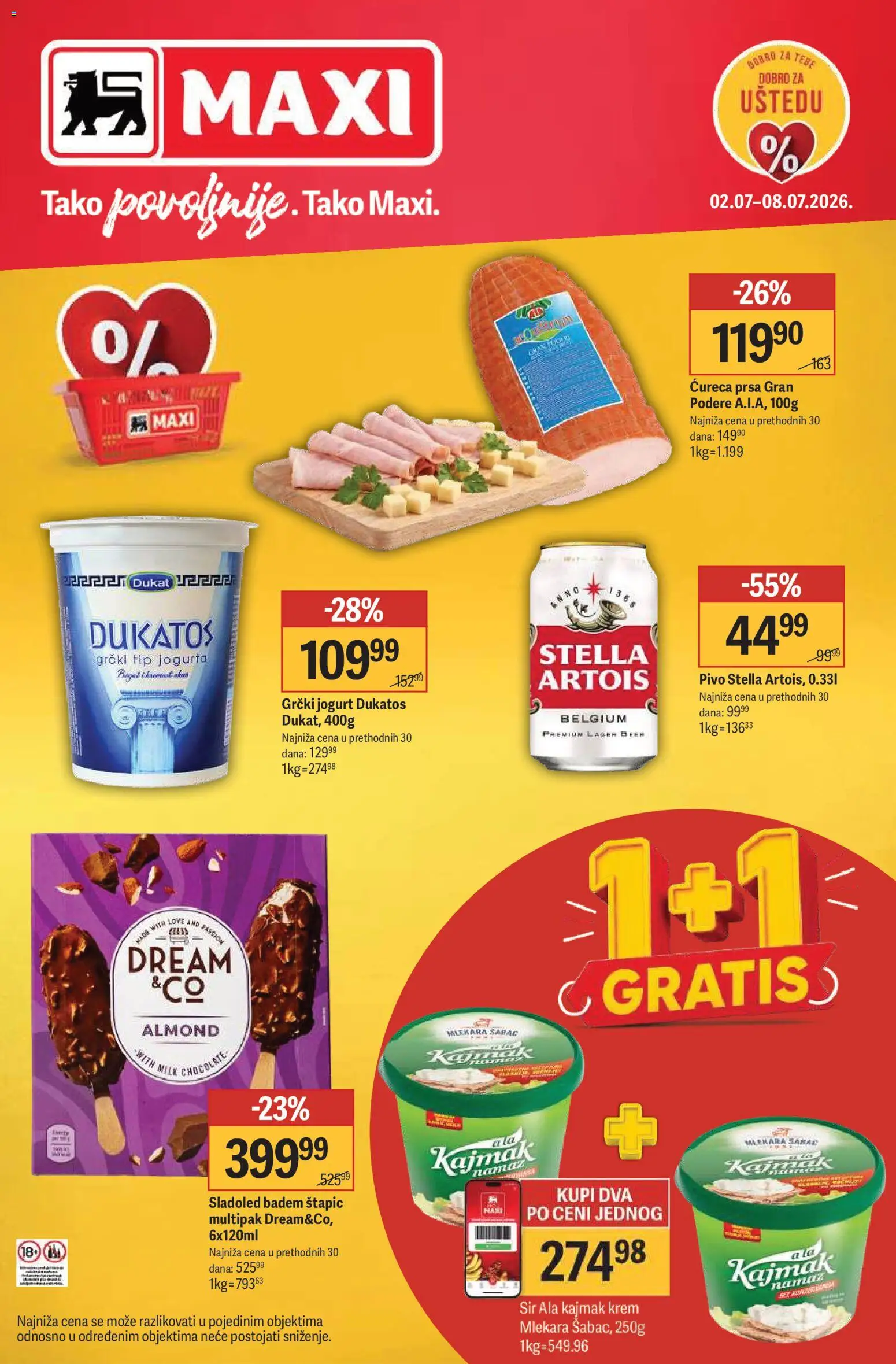 Maxi katalog - važi od 02.07.2026 | Strana: 1