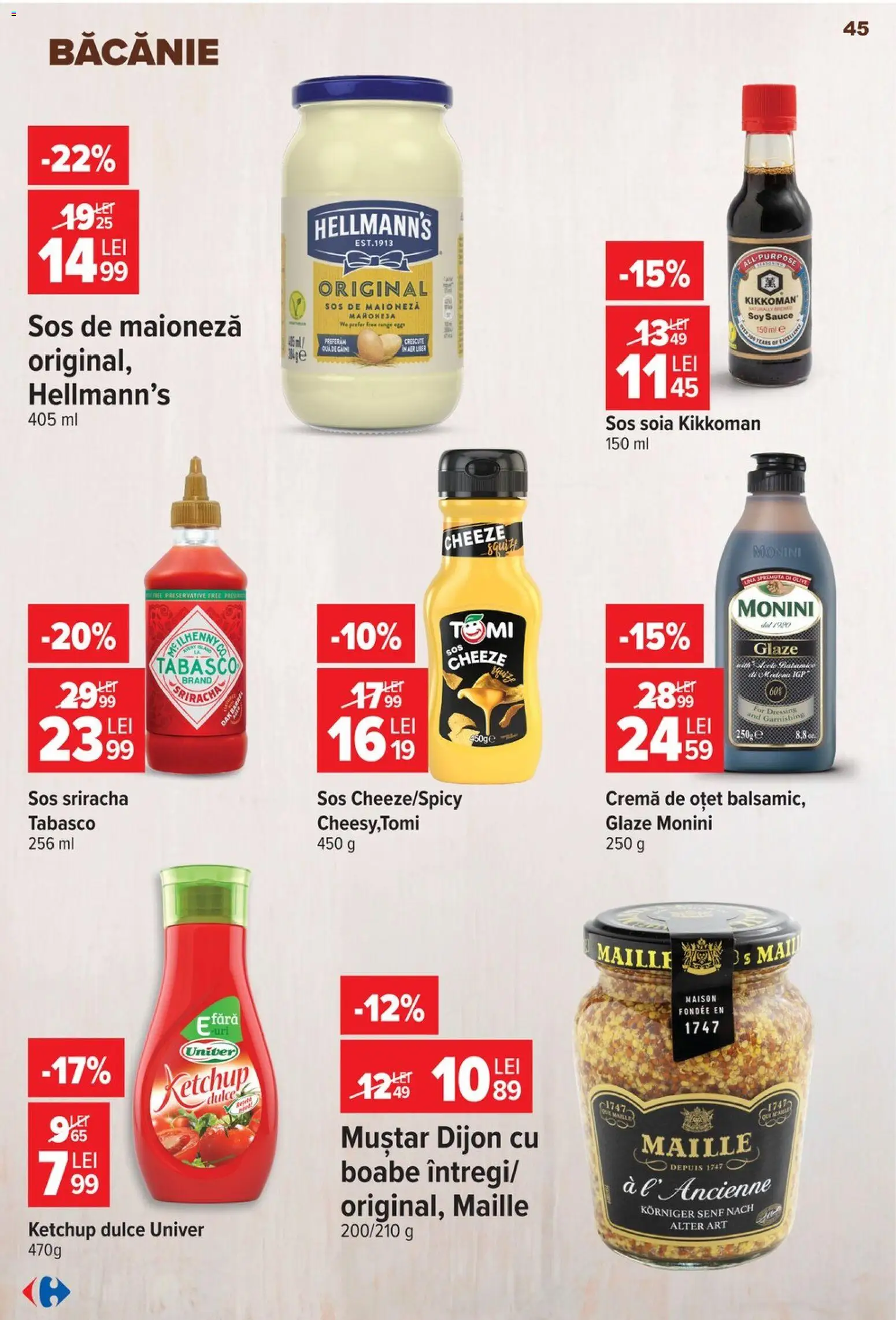 Noul catalog Carrefour – valabil de la 05.08.2026 | Pagină: 45
