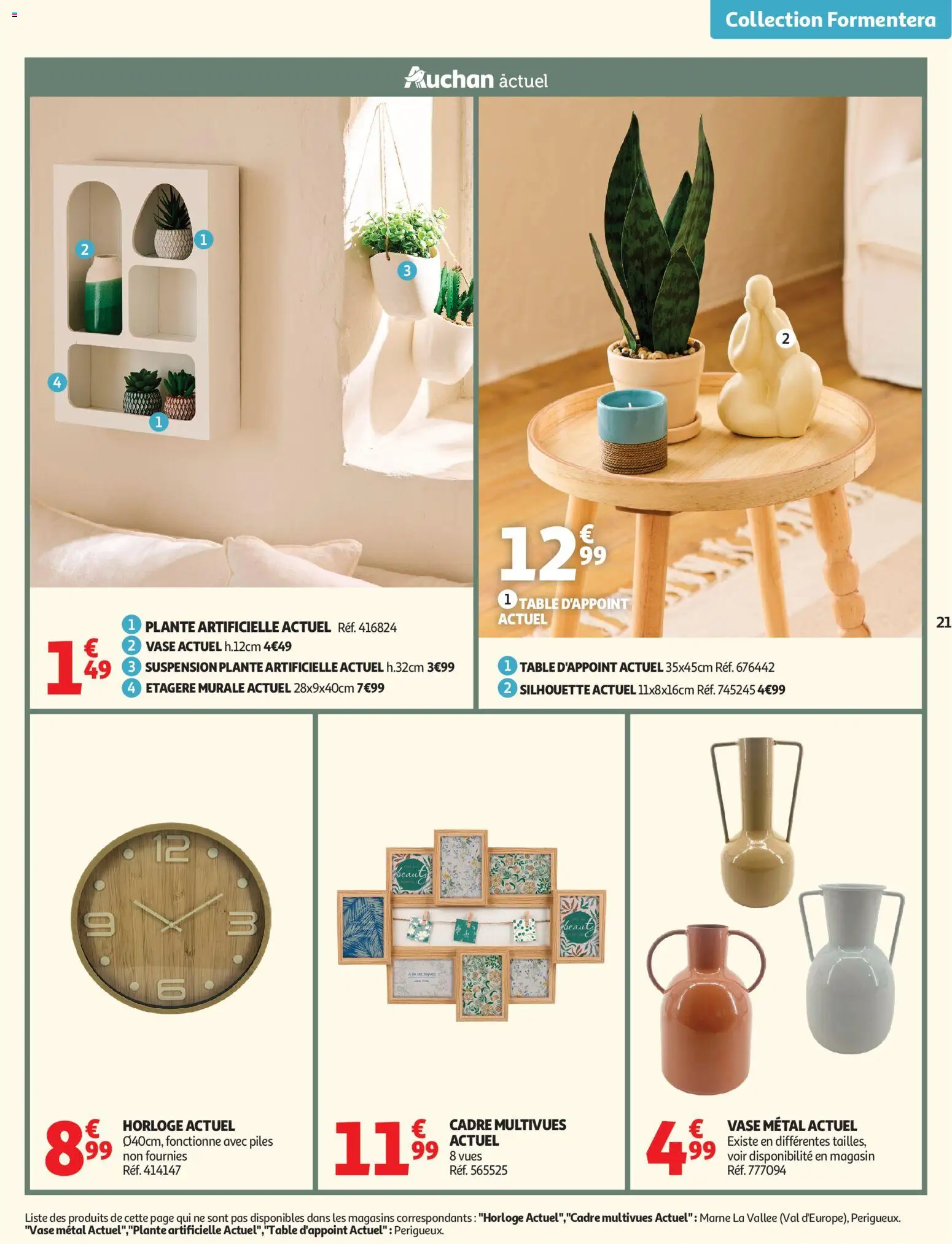 {H1} | Pagina: 21 | Producten: Horloge, La