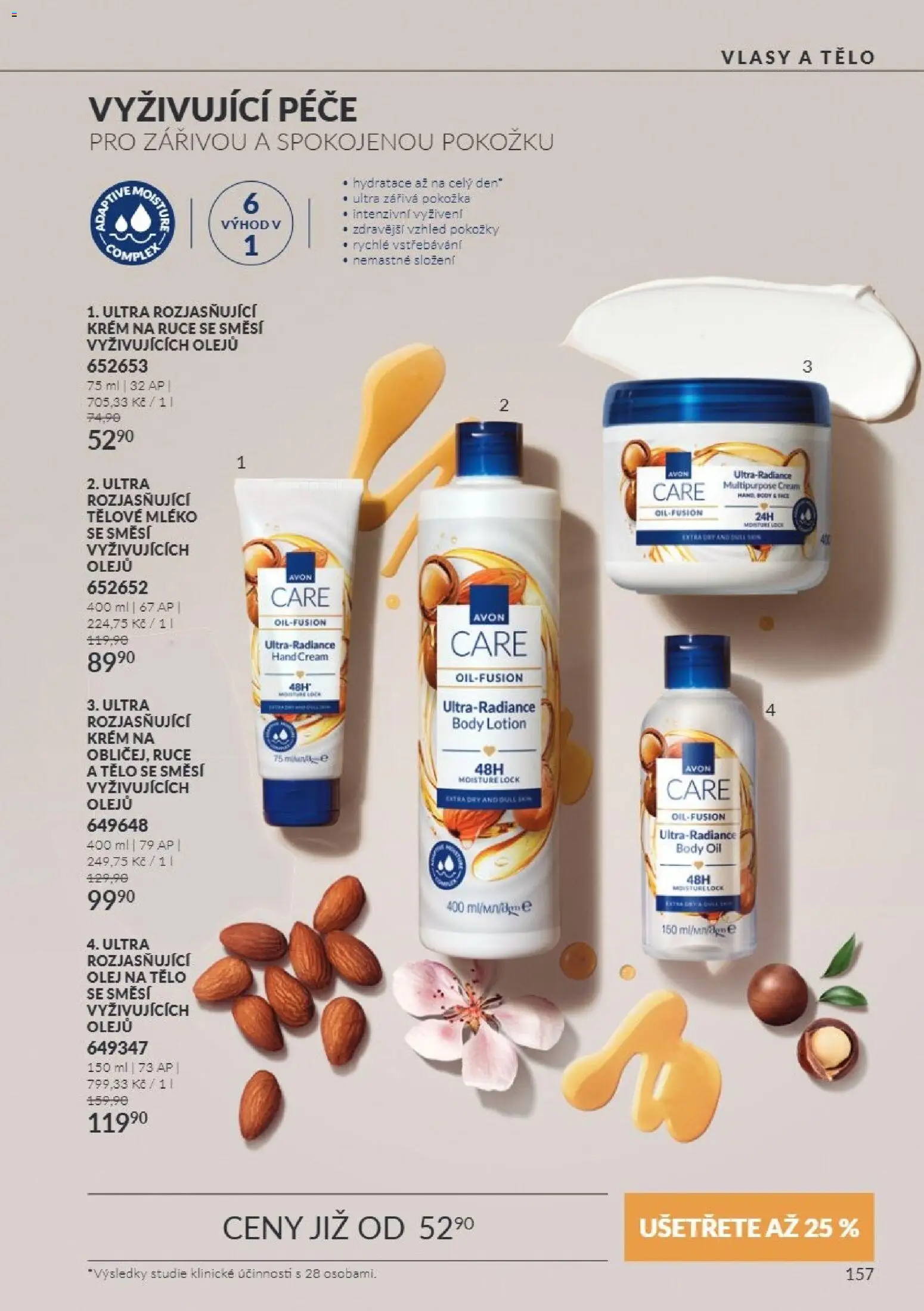 Avon Katalog 10/2026 od 01.10.2026 | Strana: 157 | Produkty: Tělové mléko, Mléko, Krém, Body