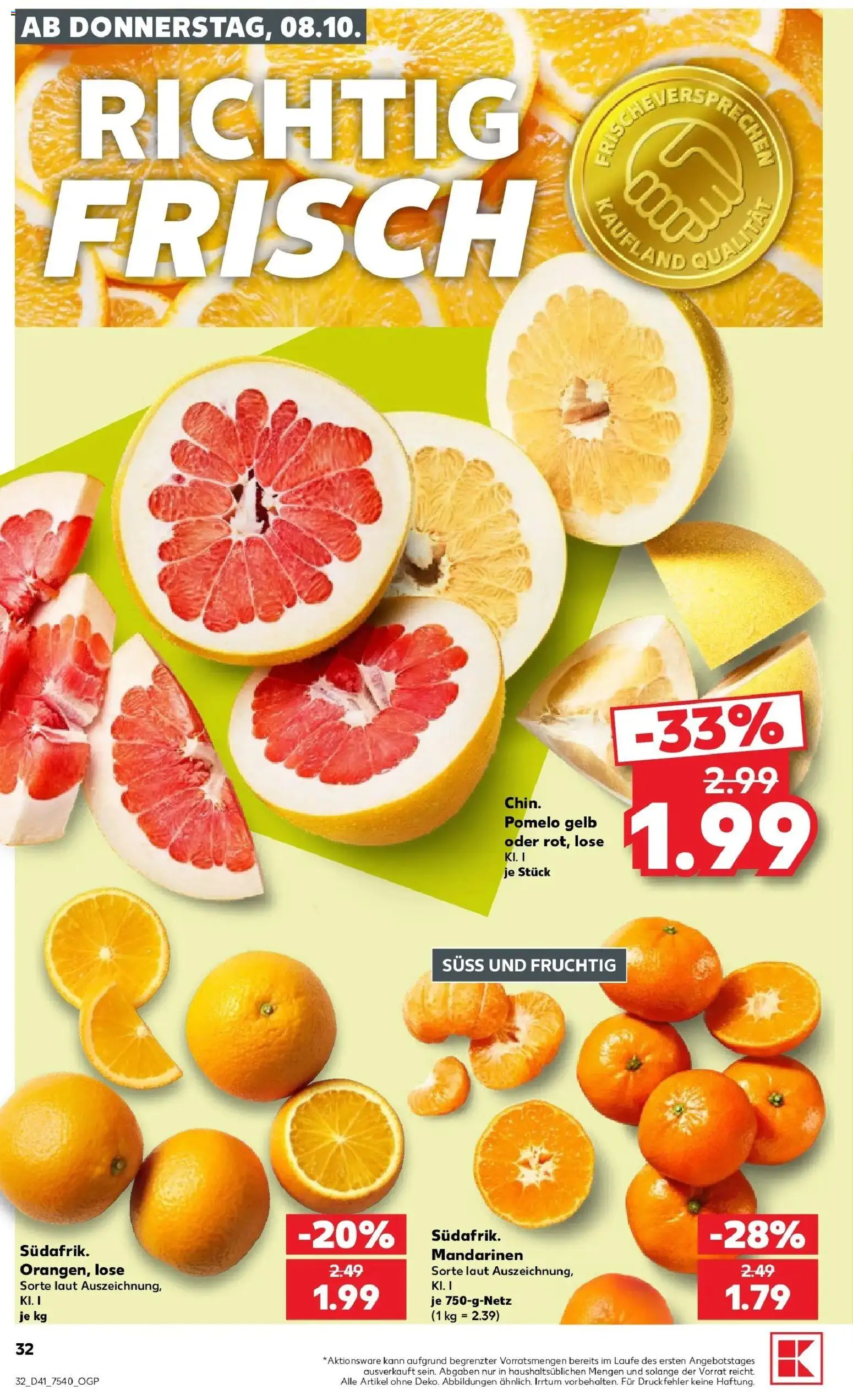 Prospekt Kaufland ab 05.10.2026 » Angebote Online zum Blättern | Seite: 42
