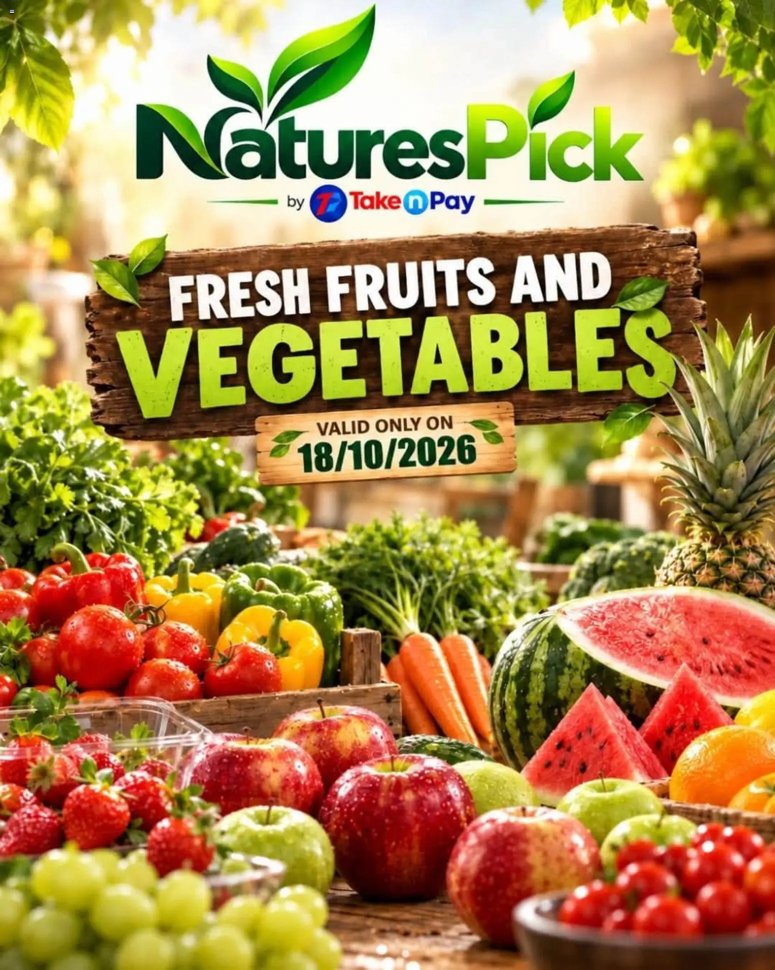 New Take n Pay catalogue – valid from 18/10/2026 | Page: 5 | Products: Vegetables