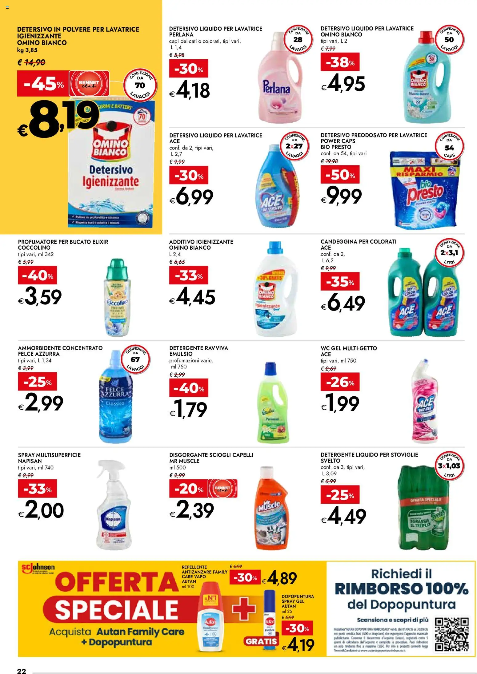 Volantino bennet del 16/07/2026 | Pagina: 22