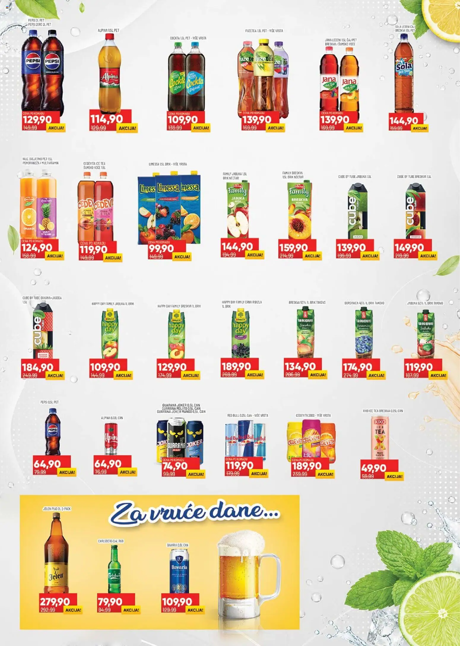 Medius katalog - važi od 30.06.2026 | Strana: 19 | Proizvode: Cedevita, Pomorandza, Čaj, Pepsi