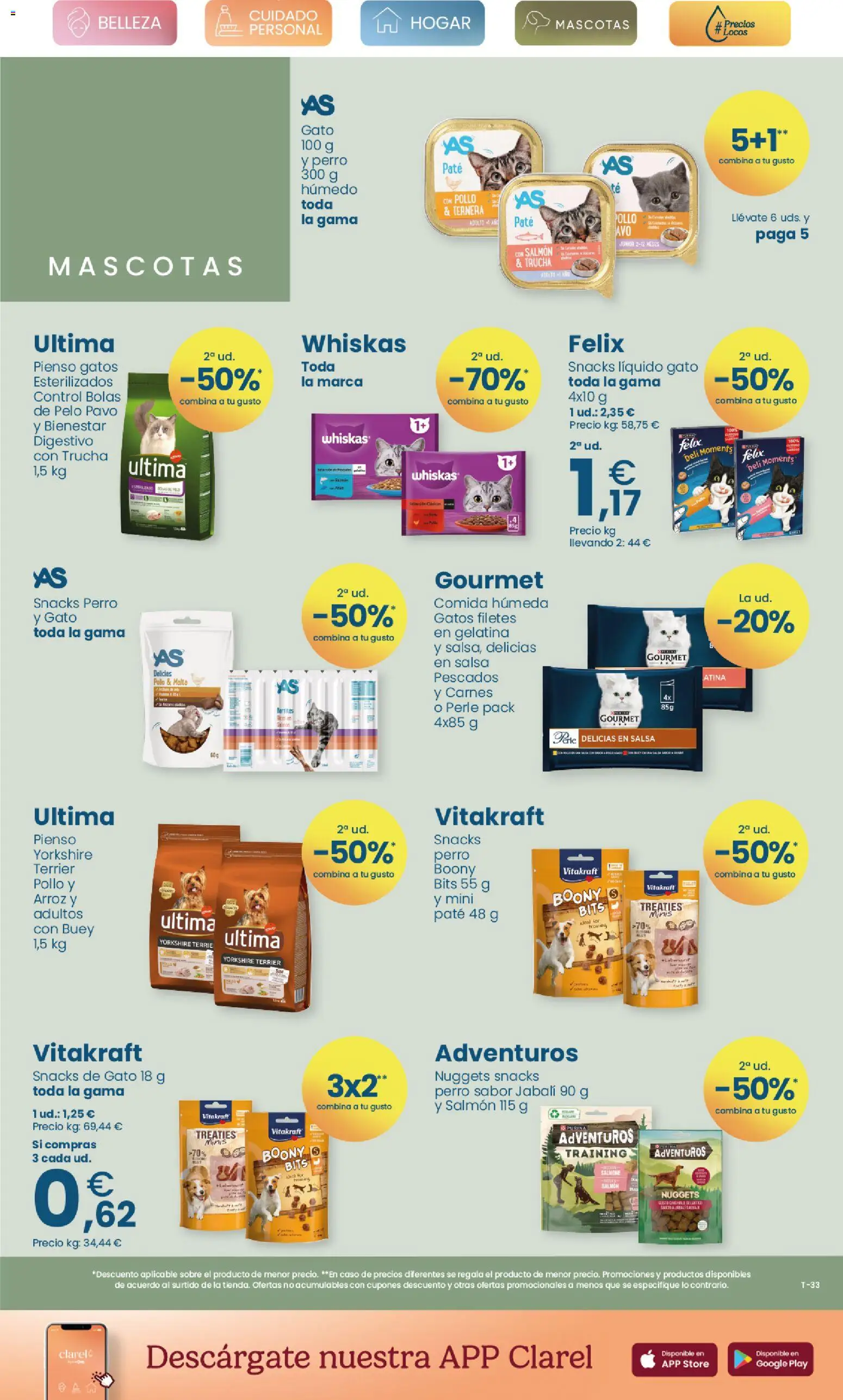 Clarel - folleto │ válido desde el 22/07/2026 | Página: 13 | Productos: Gelatina, Paté, Arroz, Nuggets