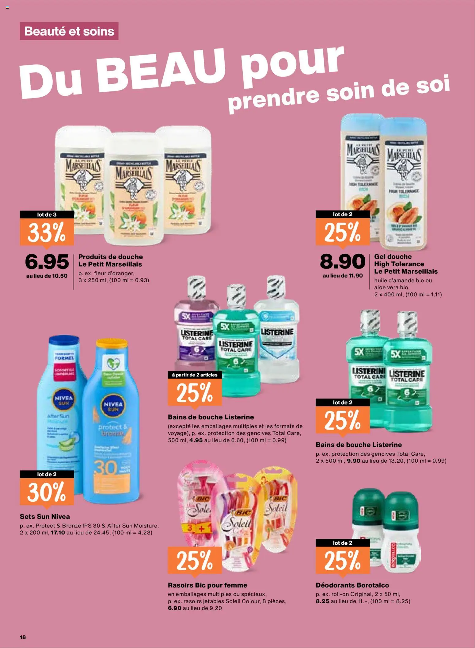 Migros aktionen FR – gültig ab 28.05.2026 | Seite: 18 | Produkte: Deodorant, After Sun