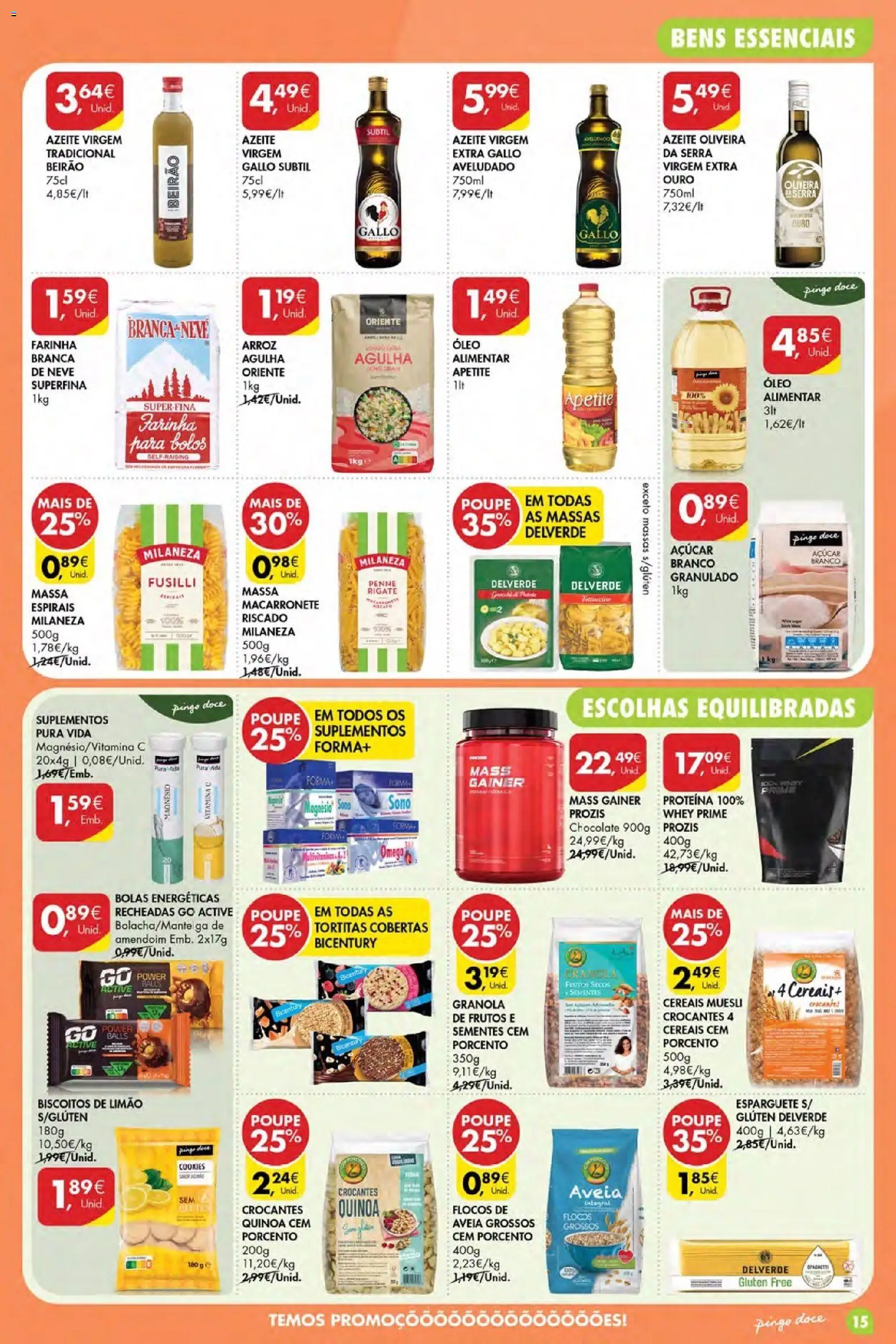 Pingo Doce Poupe Esta Semana Madeira │ válido de 11.06.2026 | Página: 15 | Produtos: Chocolate, Arroz, Açúcar, Flocos