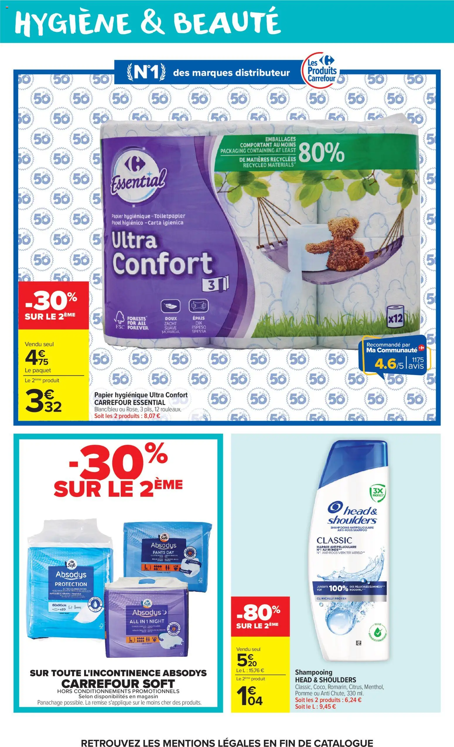 {H1} | Page: 15 | Produits: Head & Shoulders, Pomme, Shampooing, Distributeur
