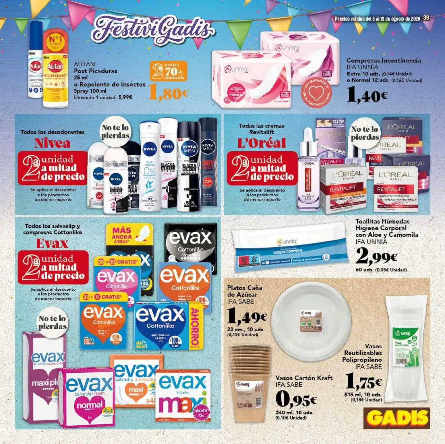Gadis folleto │ válido desde el 06/08/2026 | Página: 39