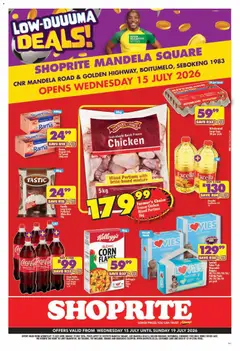 Shoprite specials catalogue – valid from 15/07/2026