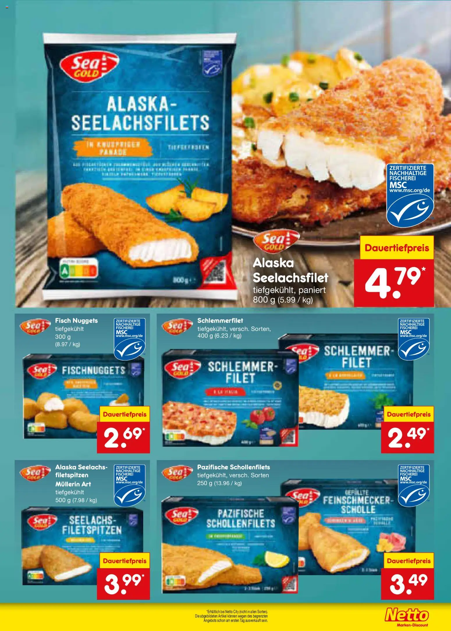 Netto Marken-Discount Prospekt 	 – gültig ab 18.05.2026 | Seite: 33 | Produkte: Fisch
