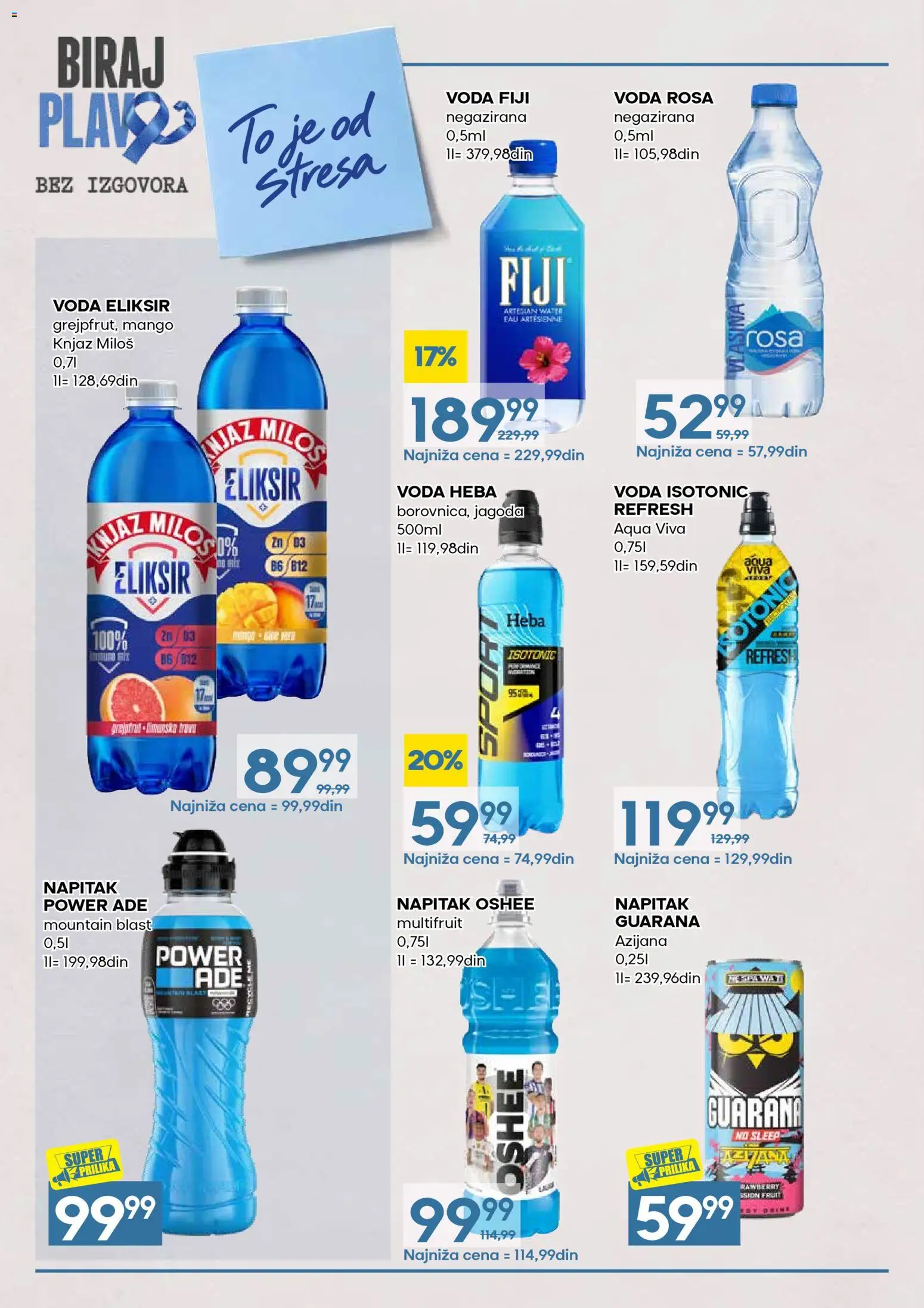 Idea katalog - važi od 01.11.2026 | Strana: 14 | Proizvode: Mango, Jagoda, Voda, Guarana