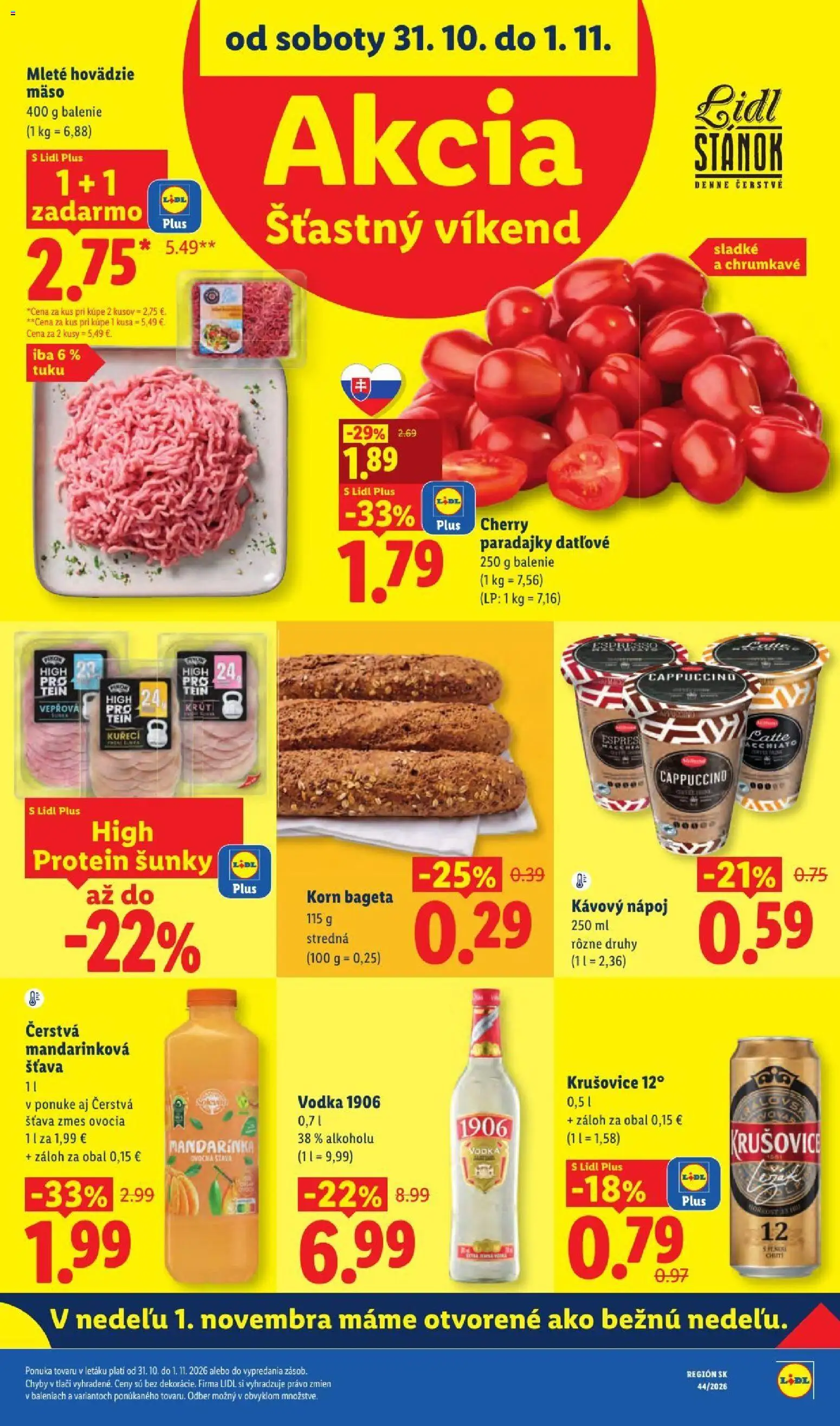 Nové Lidl akcie – leták je platný od 26.10.2026 | Strana: 103