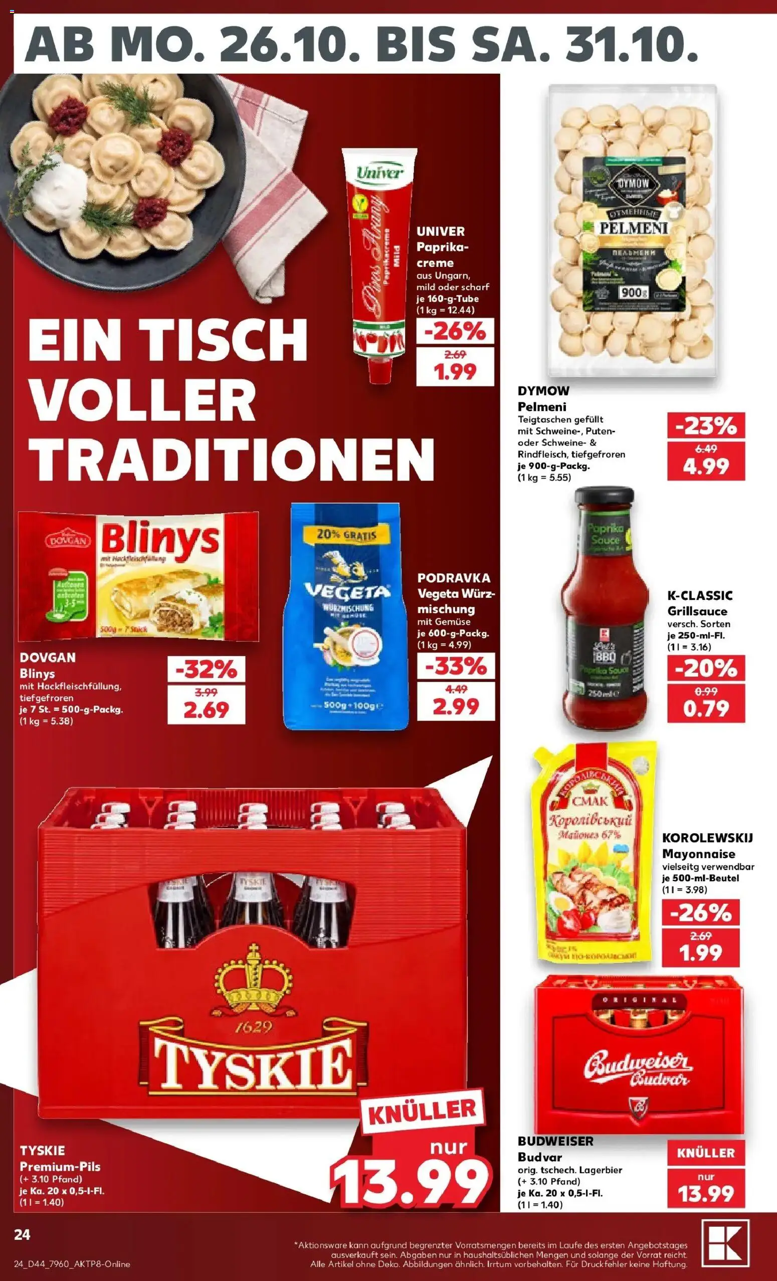 Prospekt Kaufland ab 26.10.2026 » Angebote Online zum Blättern | Seite: 28