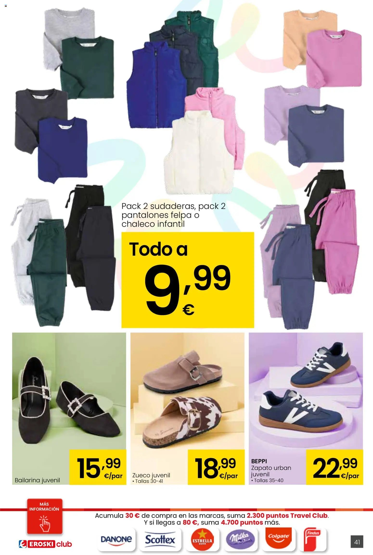 Eroski - Viste tu cesta de primavera  │ válido desde el 26.02.2026 | Página: 41 | Productos: Chaleco, Pantalones