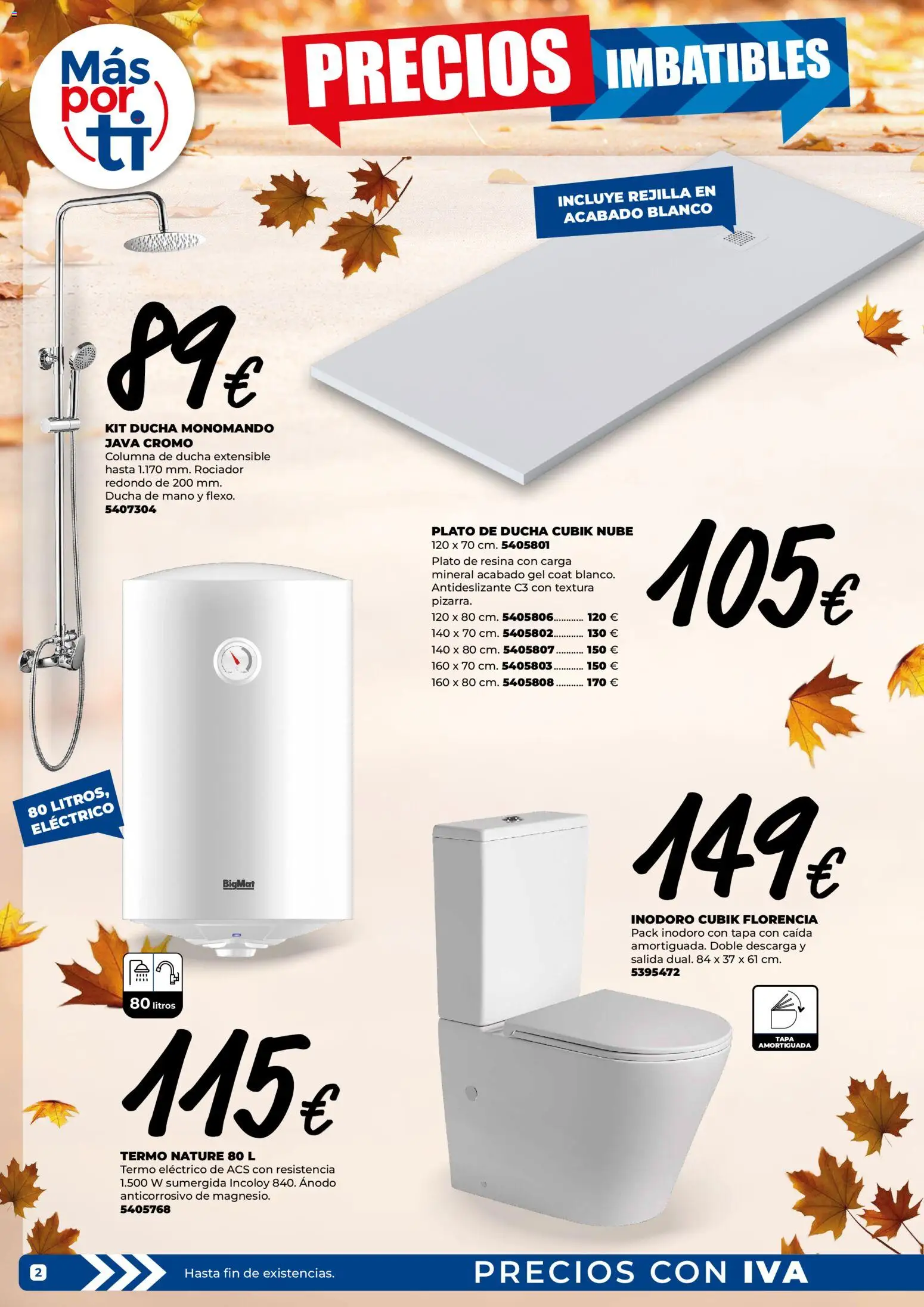 BigMat - Precios imbatibles │ válido desde el 26/10/2026 | Página: 2