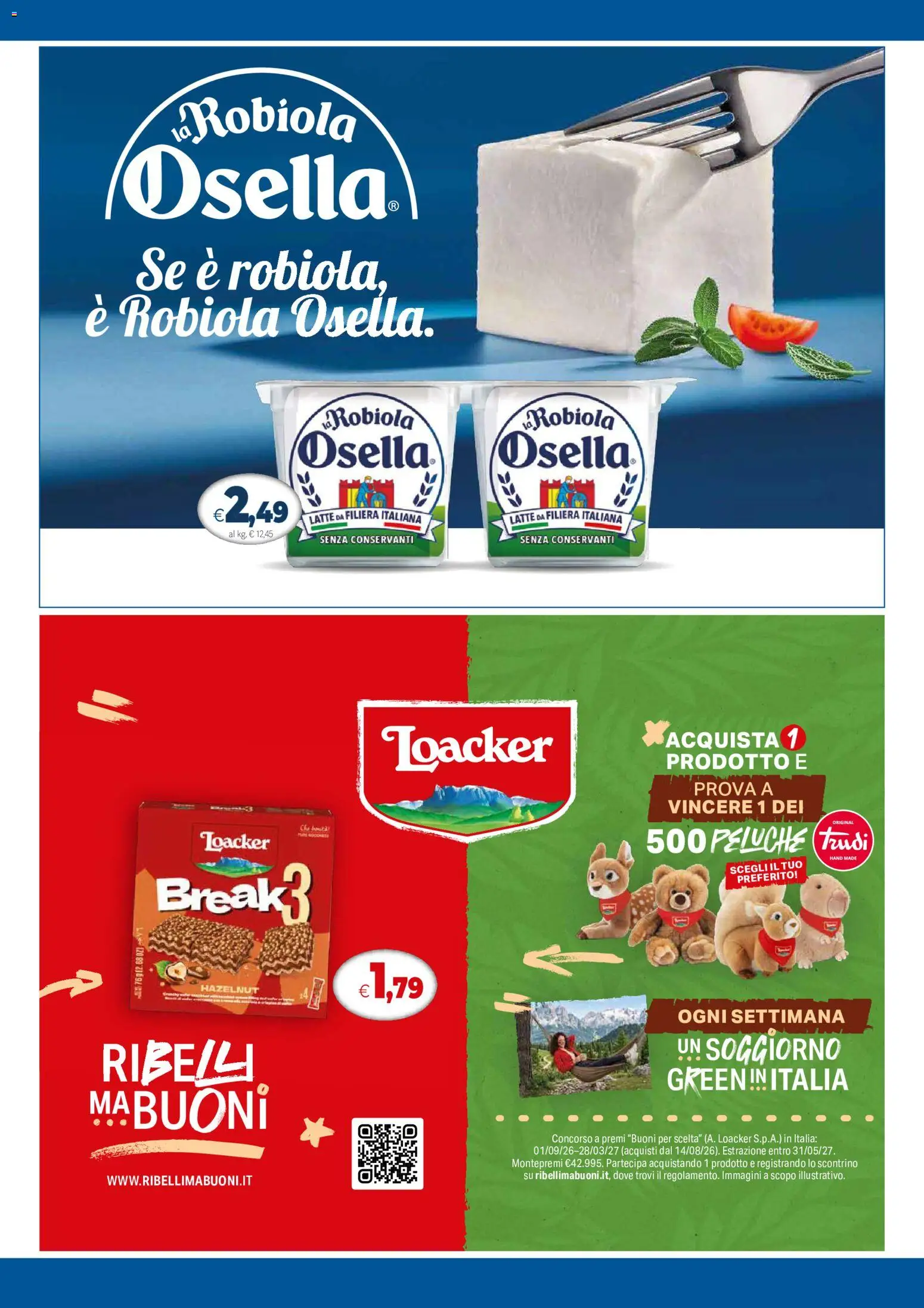 Volantino Galassia del 21/09/2026 | Pagina: 3 | Prodotti: Peluche, Latte, Robiola