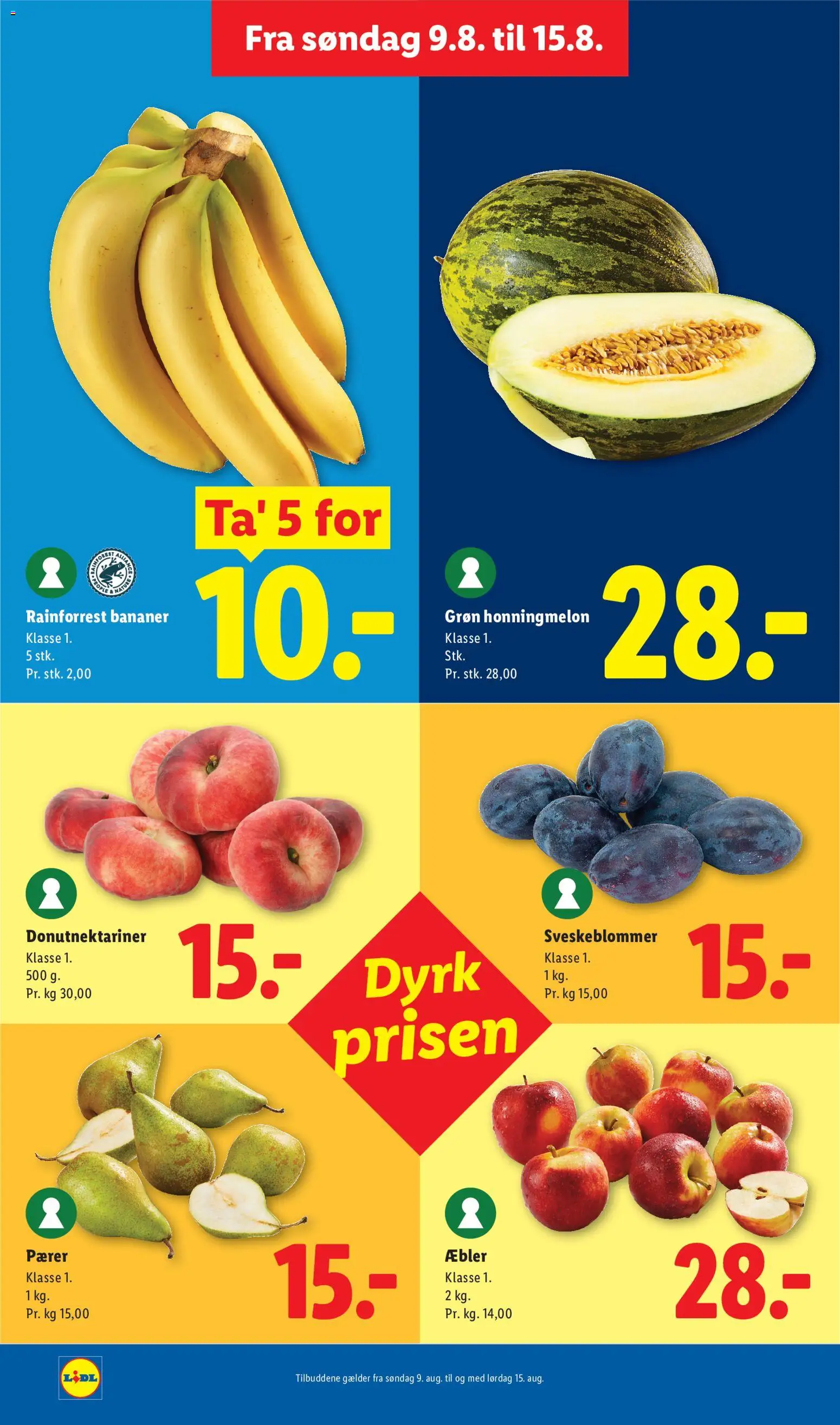 Lidl tilbudsavis – gyldig fra 09/08/2026 | Side: 19 | Produkter: Vest, Rygsæk, Søm, Tights