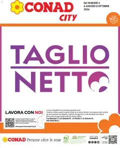 Anteprima del volantino Conad volantino City Lombardia valido a partire dal 02/10/2026