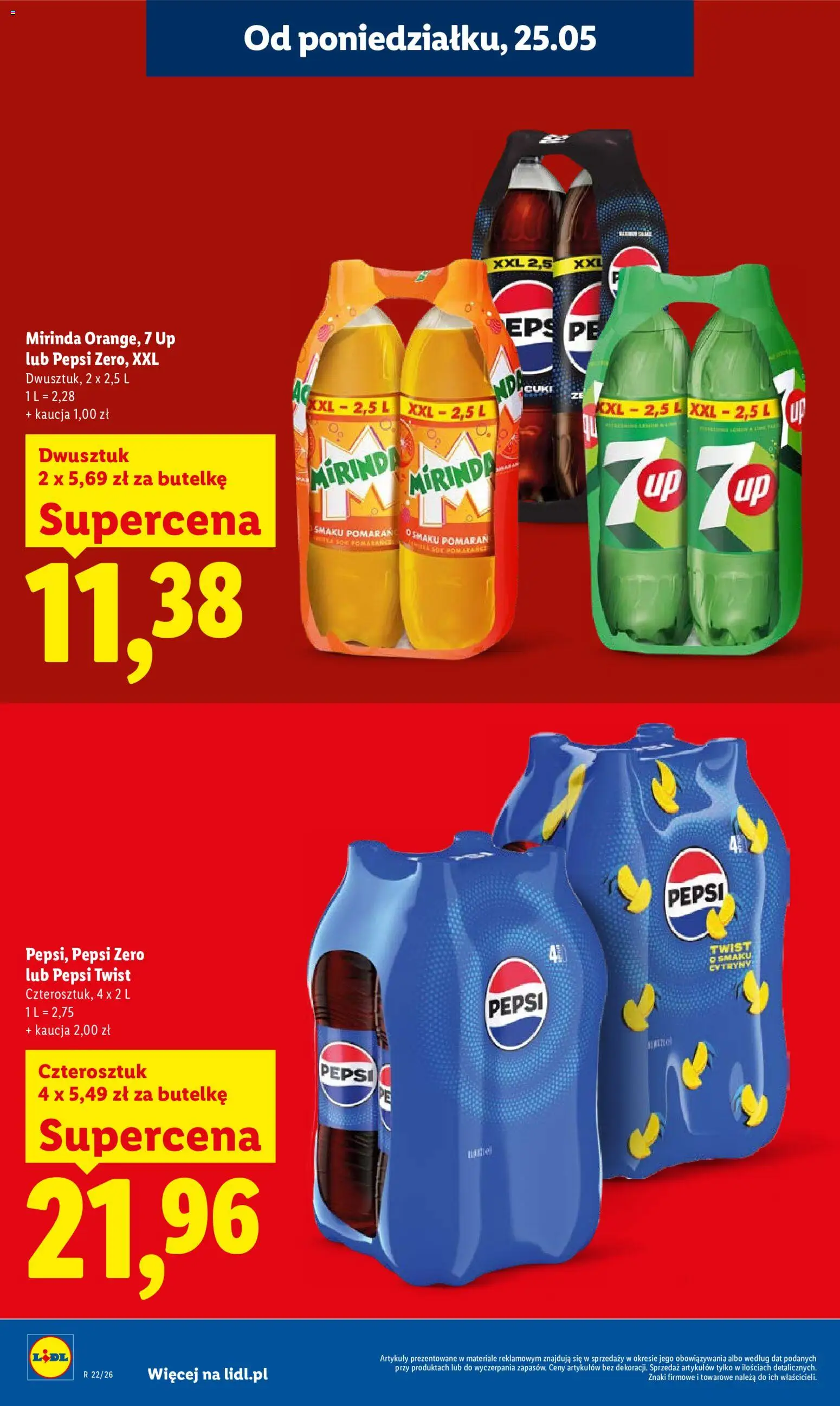 Lidl gazetka od 25.05.2026 | Strona: 24 | Produkty: Pepsi, Cytryny