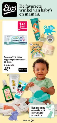 Etos folder - Baby en mama - Voorbeeld van een folder van Etos, geldig van 26-10-2026