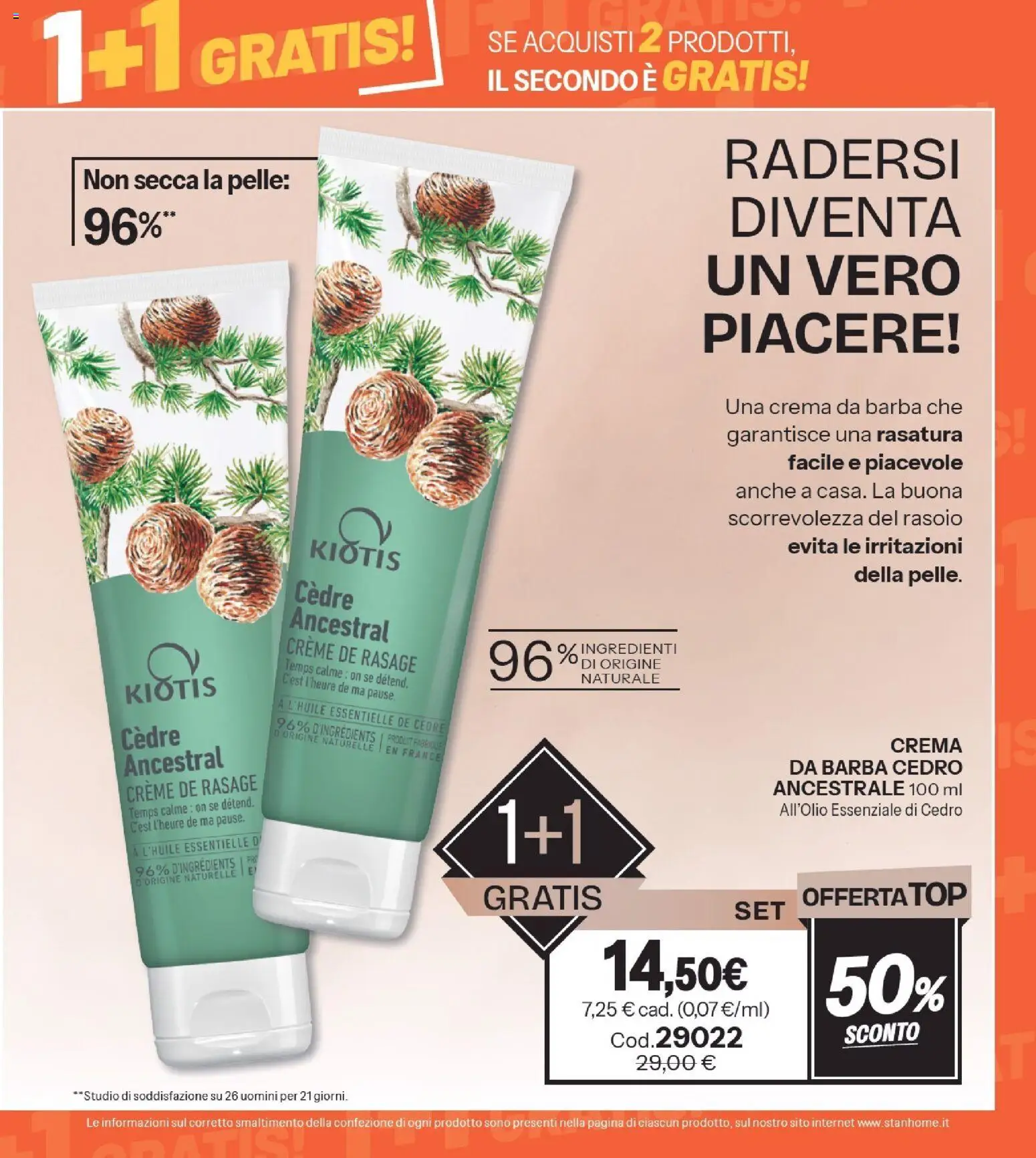Volantino Stanhome del 14/07/2026 | Pagina: 72 | Prodotti: Crema, Rasoio