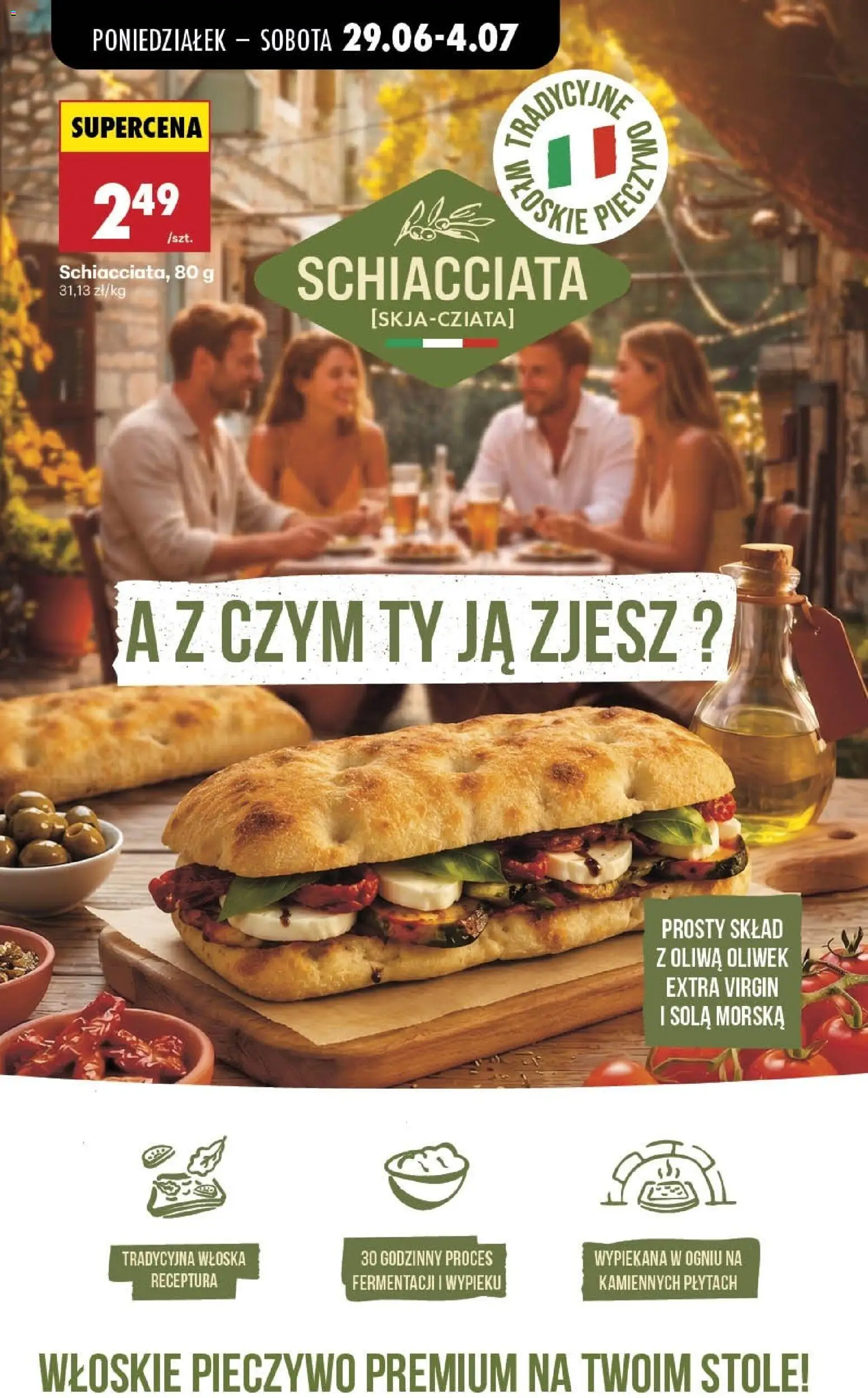Biedronka gazetka od poniedziałku od 06.07.2026 | Strona: 40 | Produkty: Pieczywo