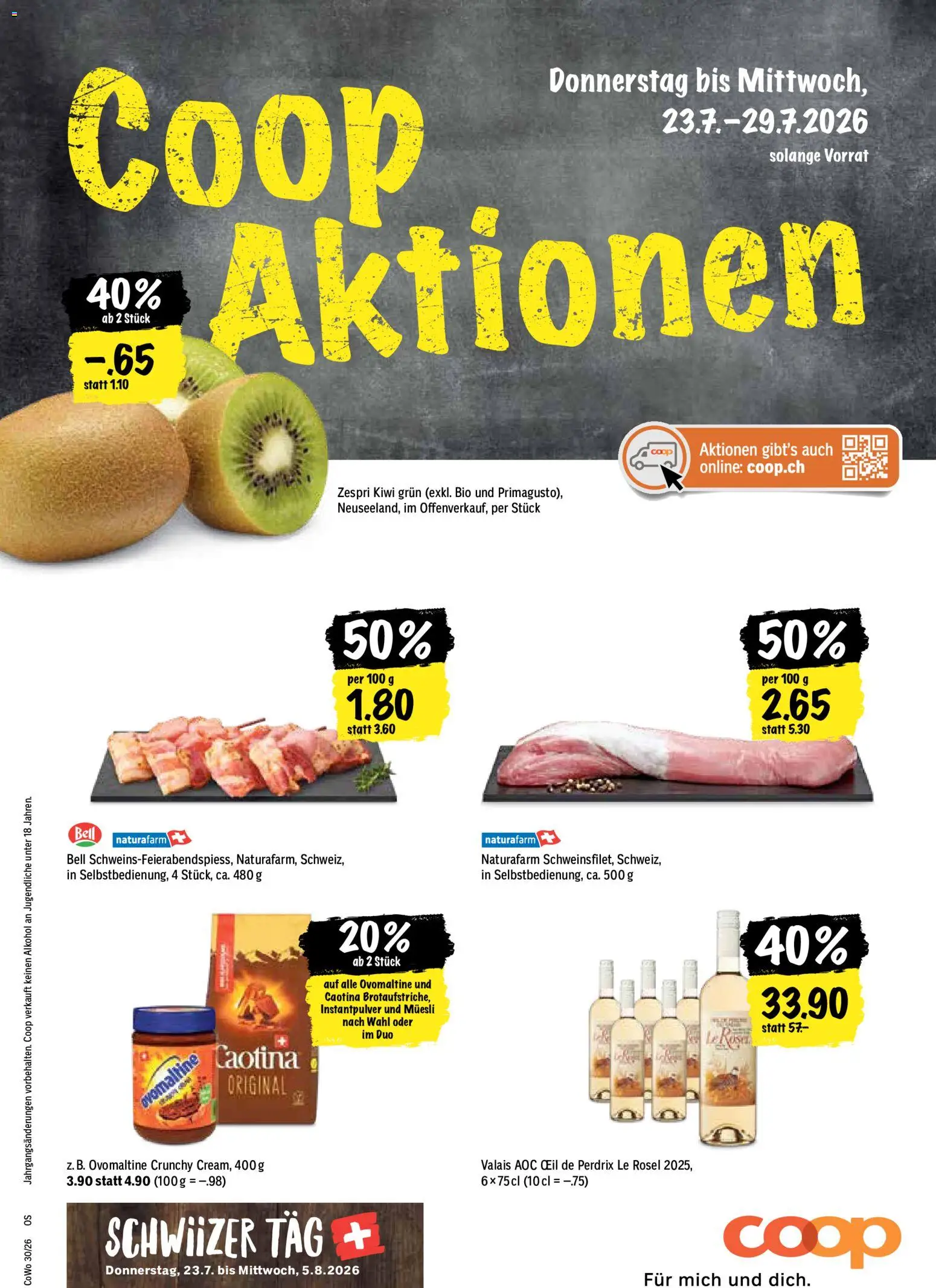 Coop aktionen – gültig ab 23.07.2026 | Seite: 1