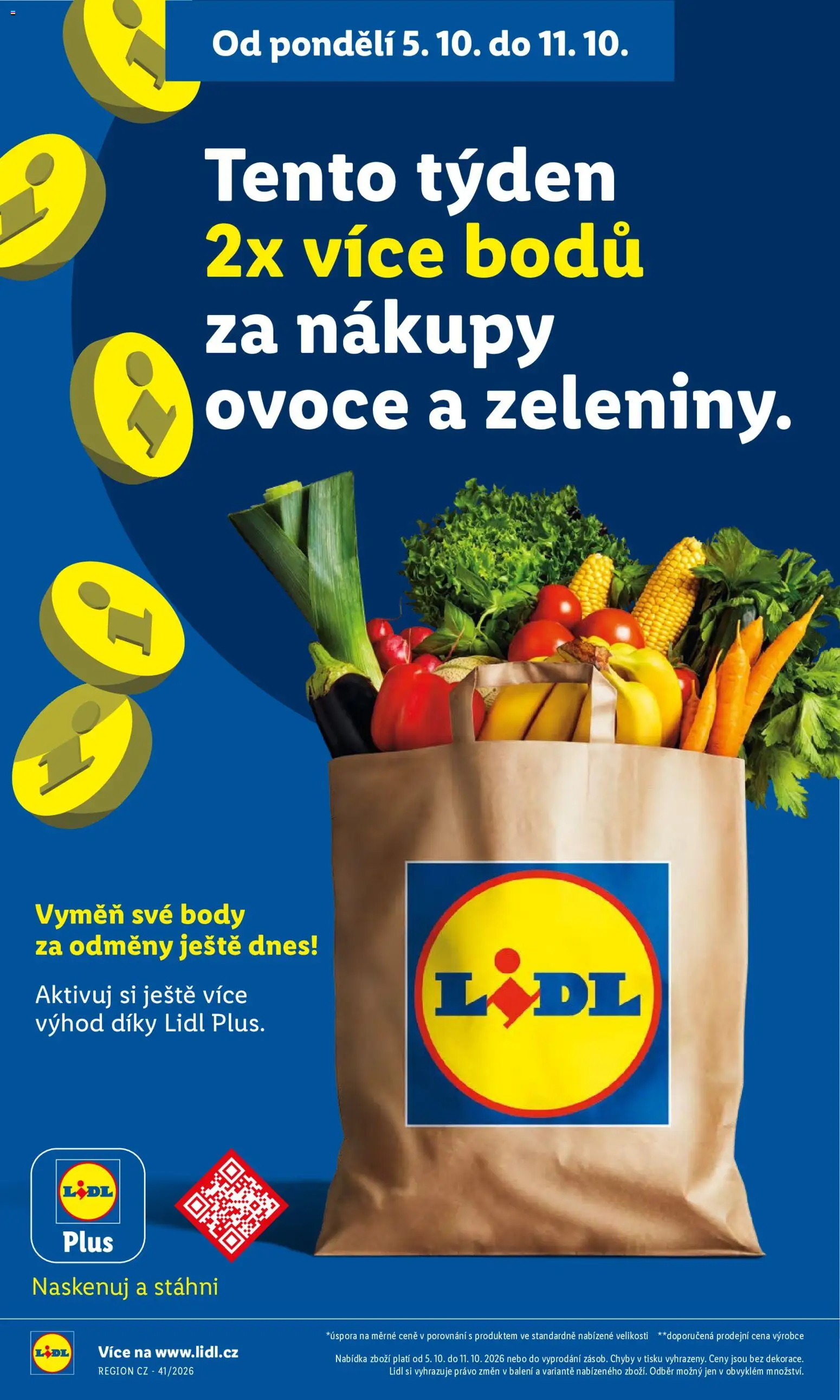 Lidl leták od 08.10.2026 | Strana: 11 | Produkty: Ovoce, Body