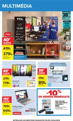 Carrefour - Prévisualisation de Clés USB 3.1, PNY ATTACHE 4 256 Go valide à partir de 07/07/2026 | Page: 84