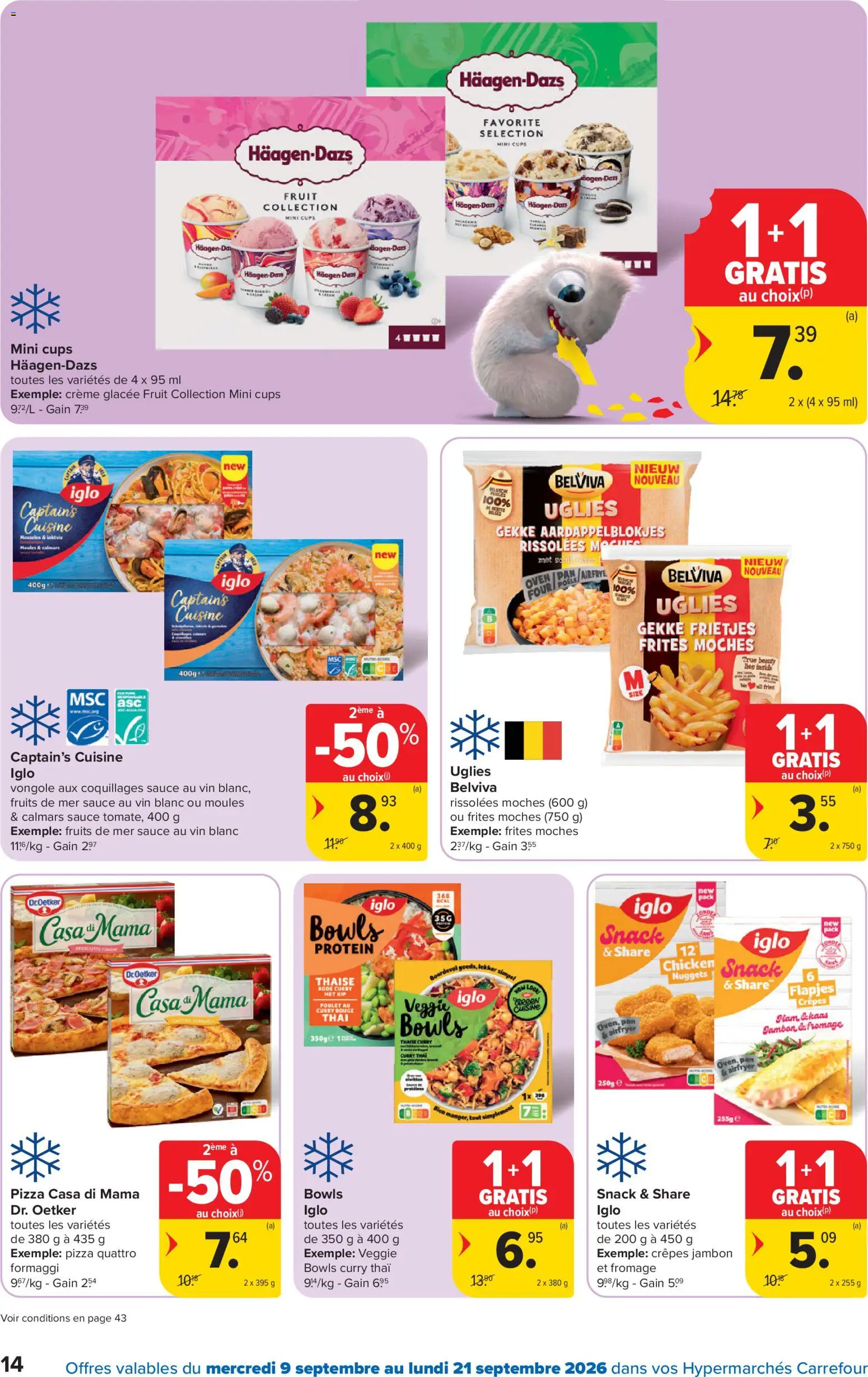 {H1} | Pagina: 14 | Producten: Pizza, Häagen-Dazs, Fruit, Pan