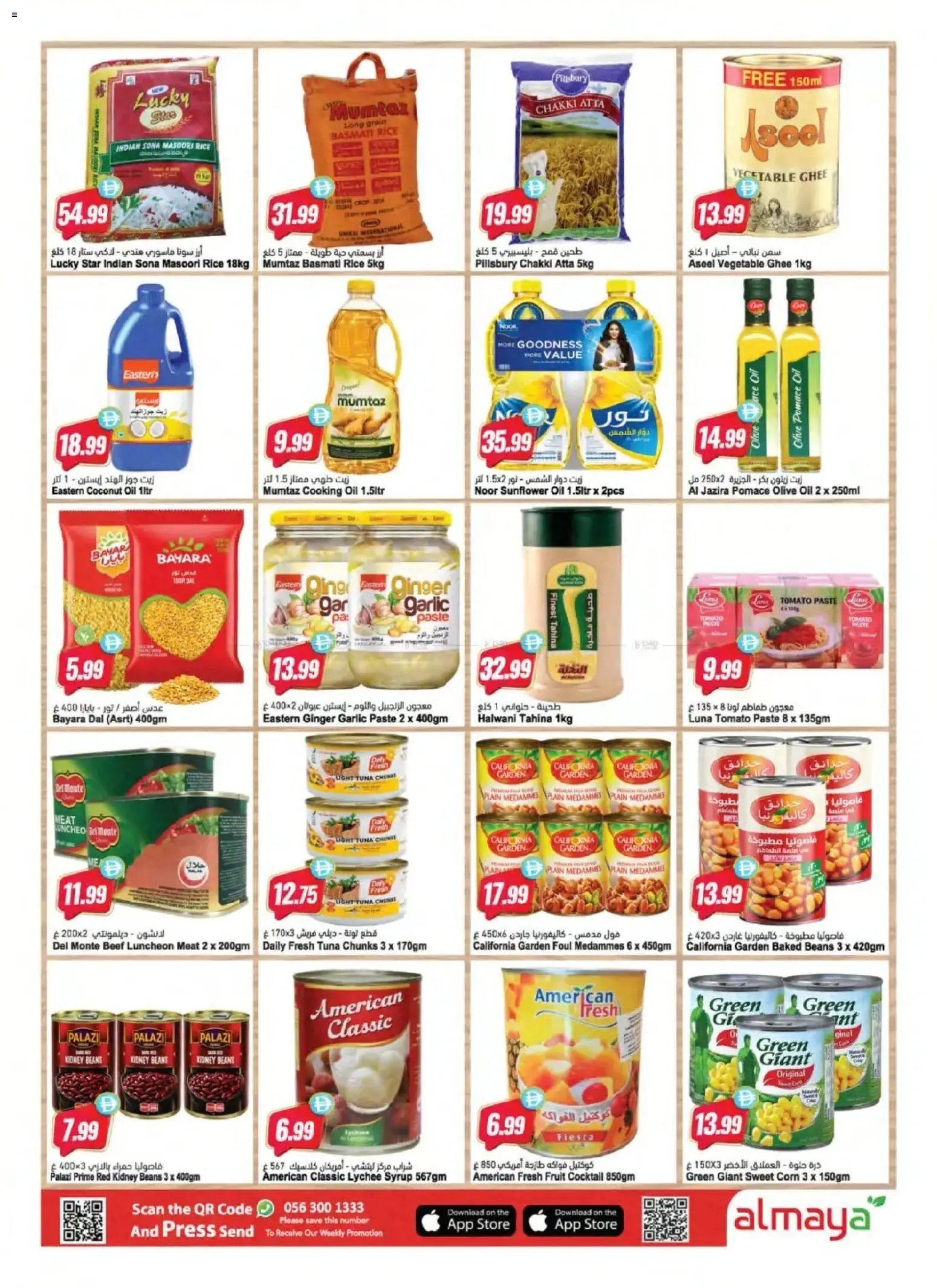 {H1} | Page: 9 | Products: Rice, Syrup, Press, Light