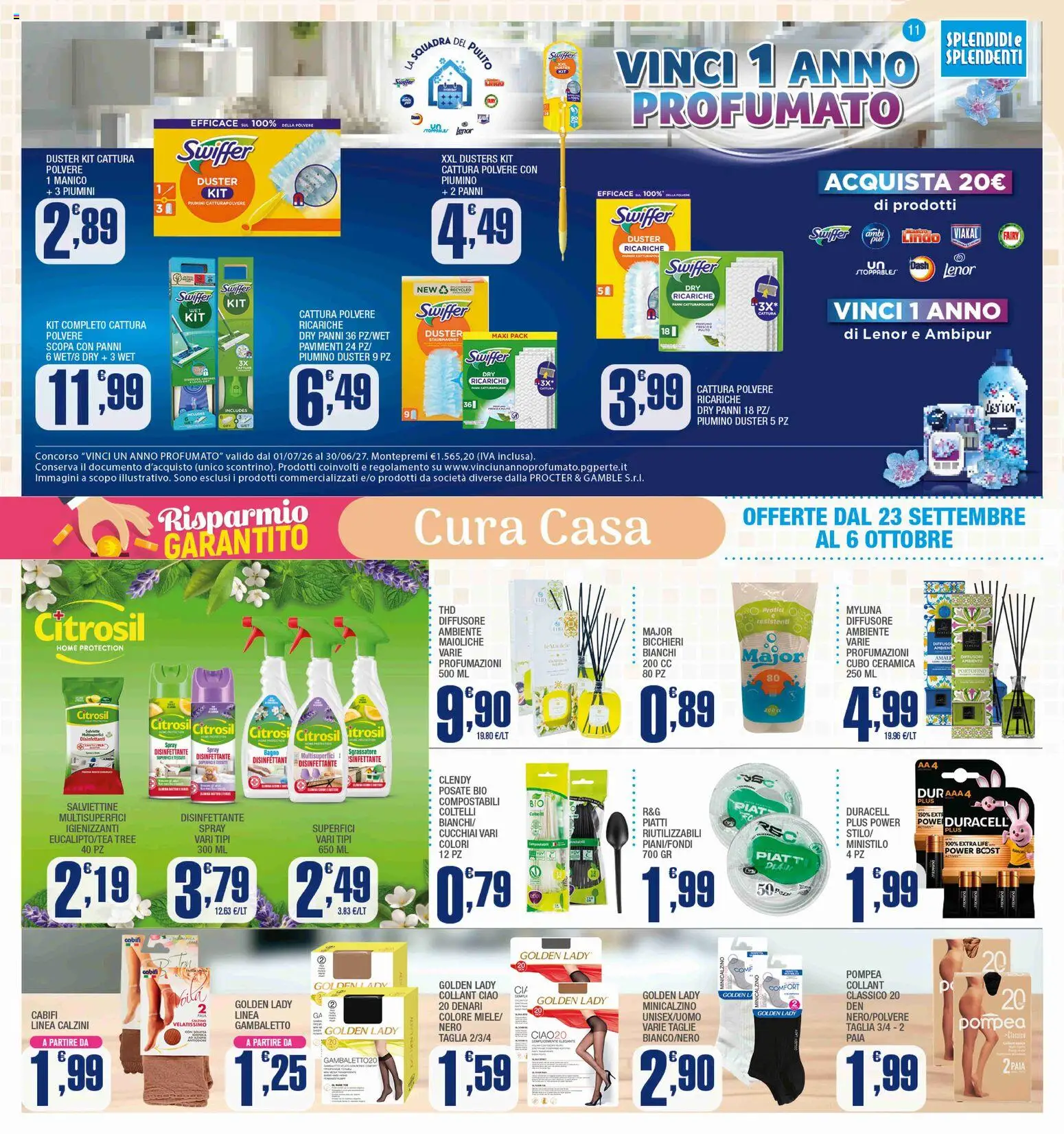 Volantino Splendidi e Splendenti del 23/09/2026 | Pagina: 11