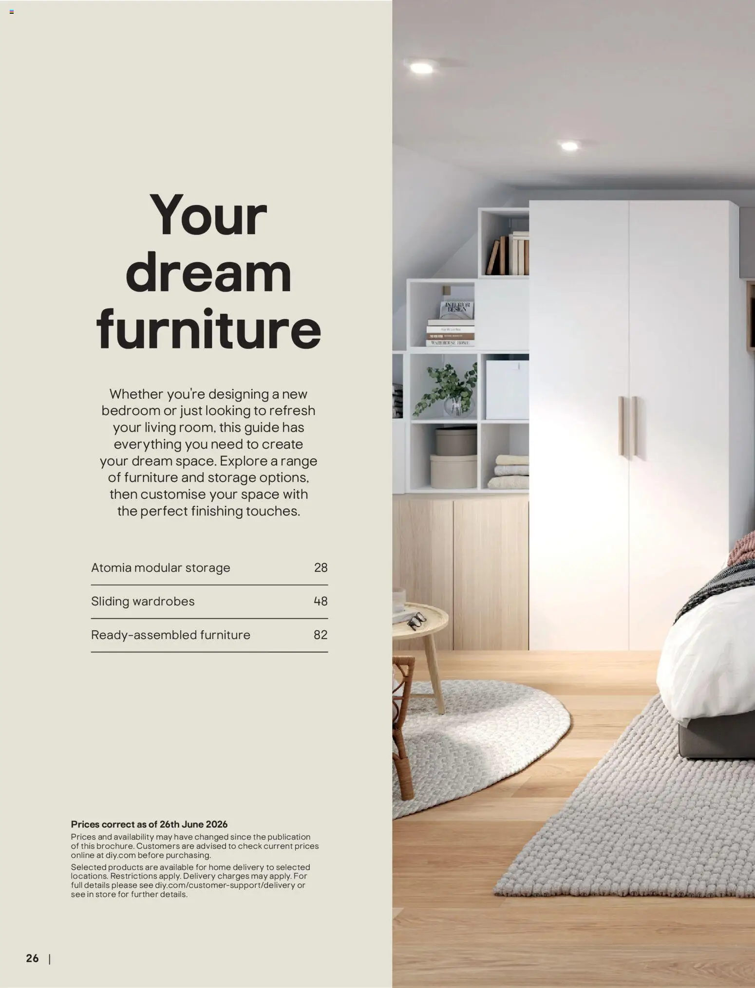{H1} | Page: 26 | Products: Mirror, Handle, Doors, Wardrobe