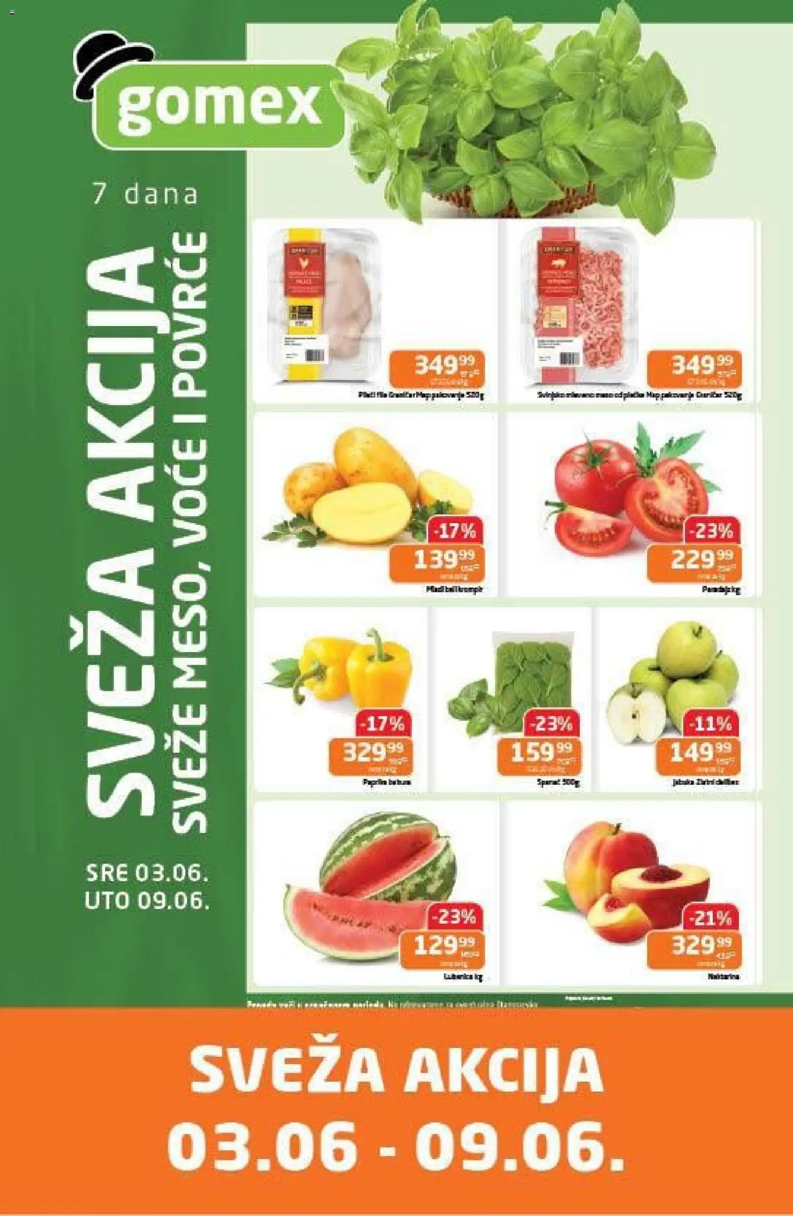 Gomex katalog - važi od 03.06.2026 | Strana: 1