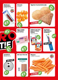 Poiesz folder - Voorbeeld van een folder van Poiesz, geldig van 23-08-2026 | Pagina: 19 | Producten: Tandpasta, Rasp, Toiletpapier