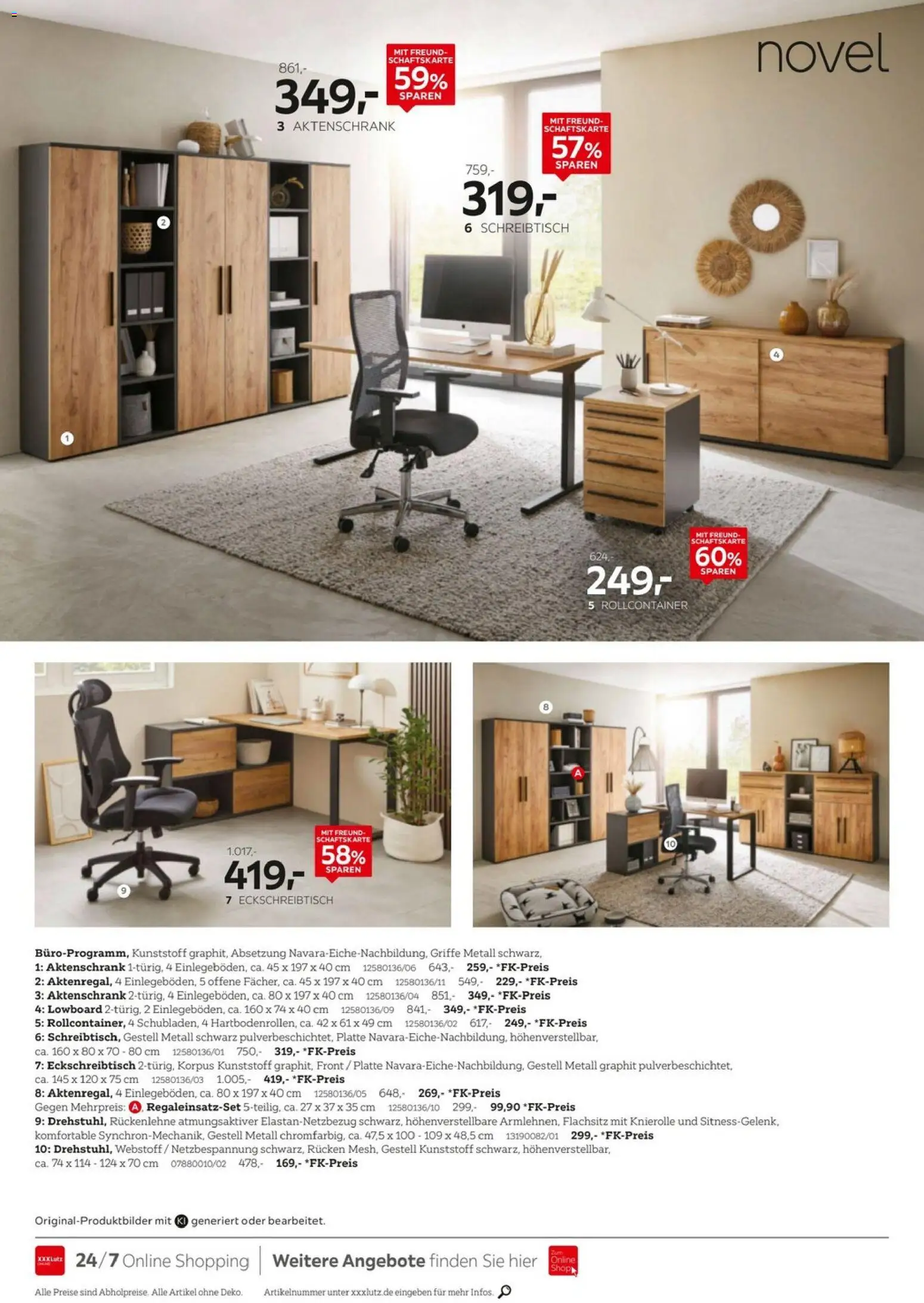 XXXLutz Prospekt – gültig ab 24.10.2026 | Seite: 10 | Produkte: Lowboard, Rollcontainer