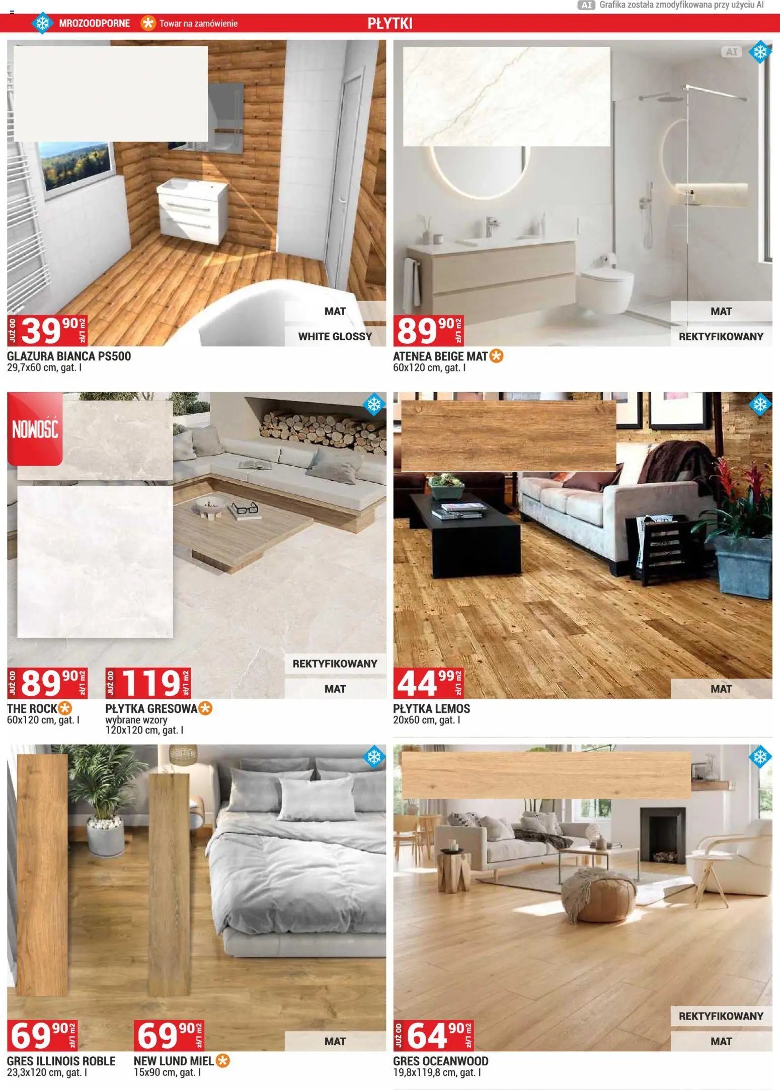 Merkury Market gazetka od 01.11.2026 | Strona: 54 | Produkty: Płytki