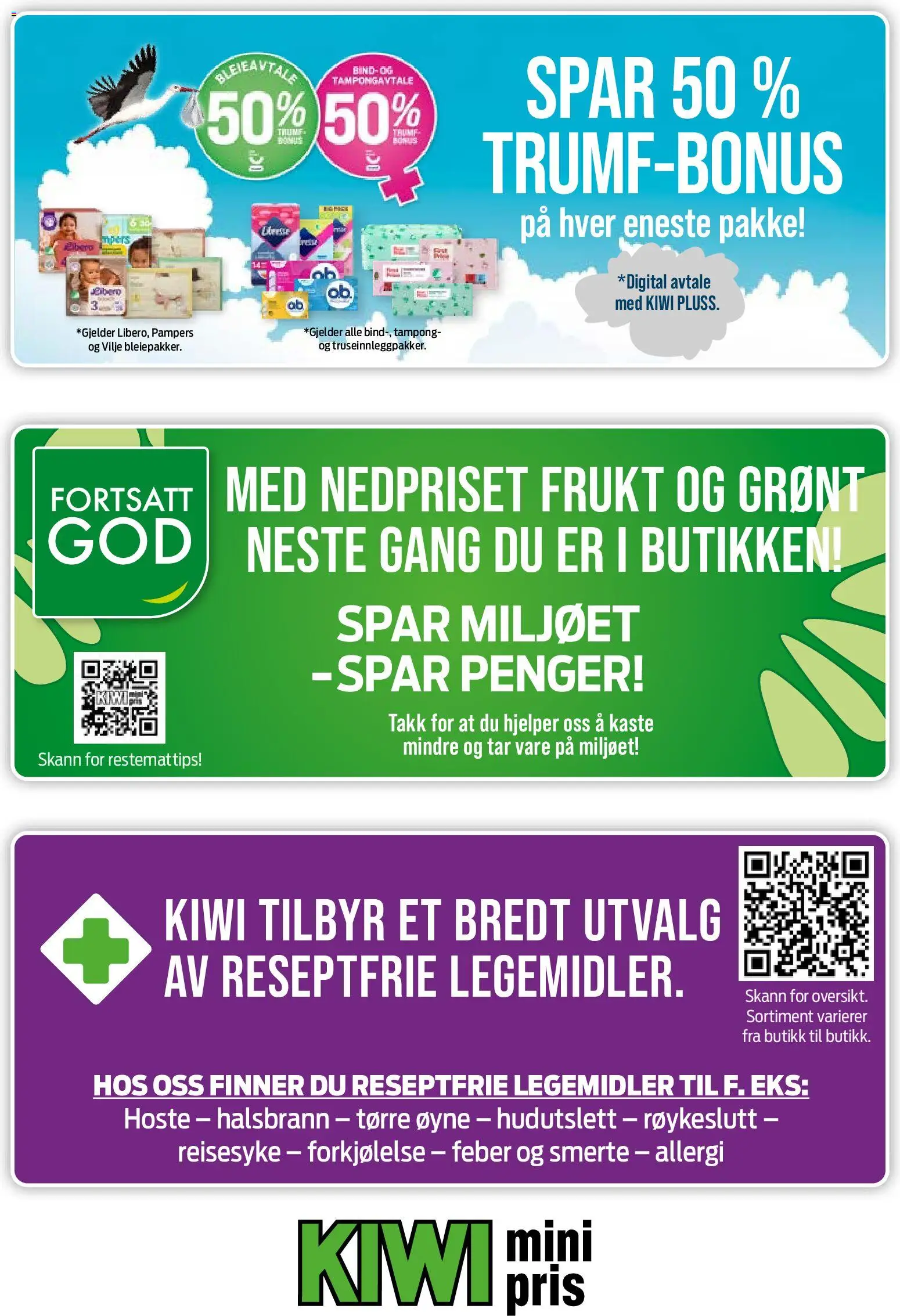 {H1} | Side: 23 | Produkter: Frukt, Kiwi, Pampers