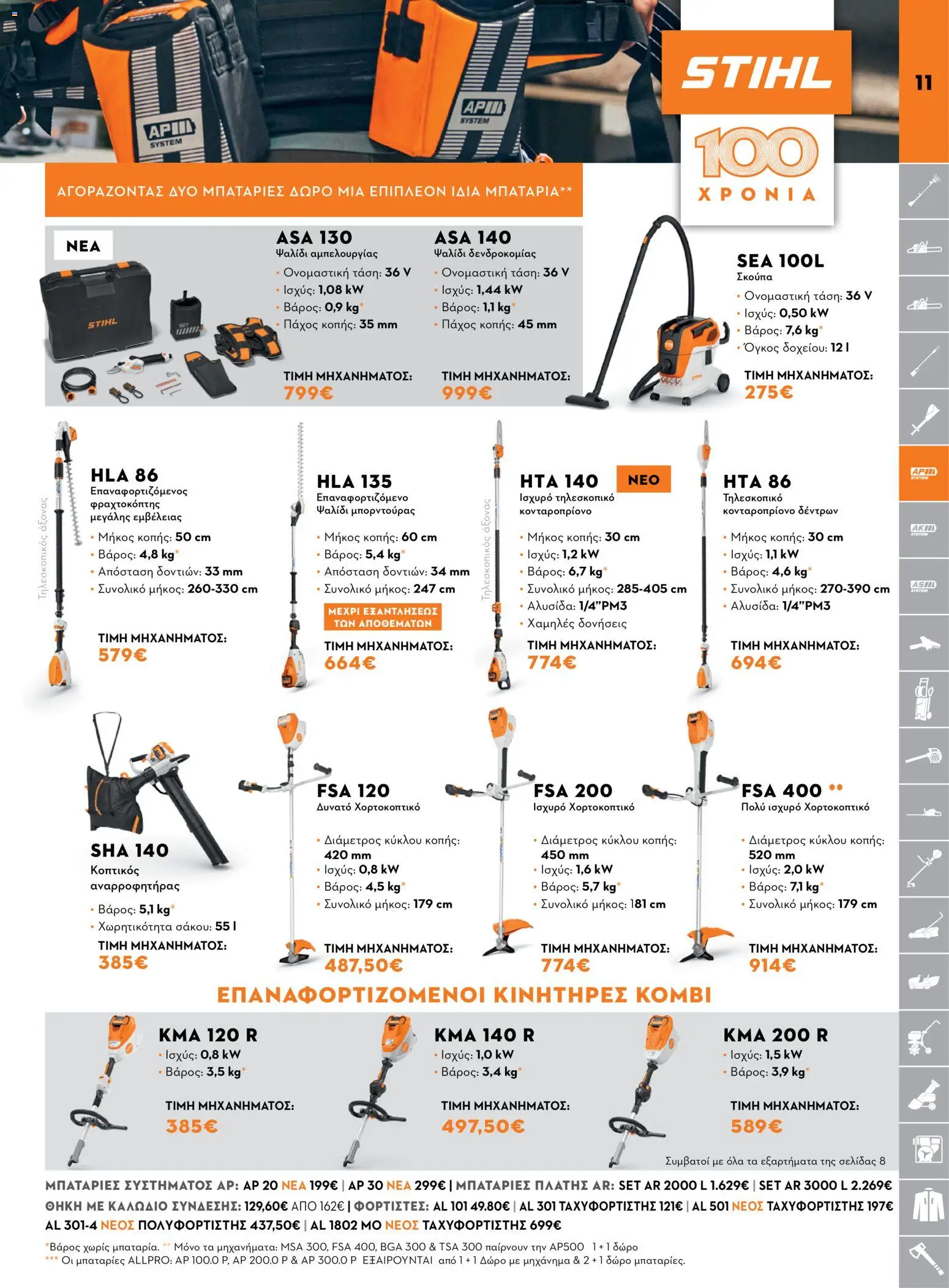 Stihl φυλλαδιο – σε ισχύ από 14/09/2026 | Σελίδα: 11