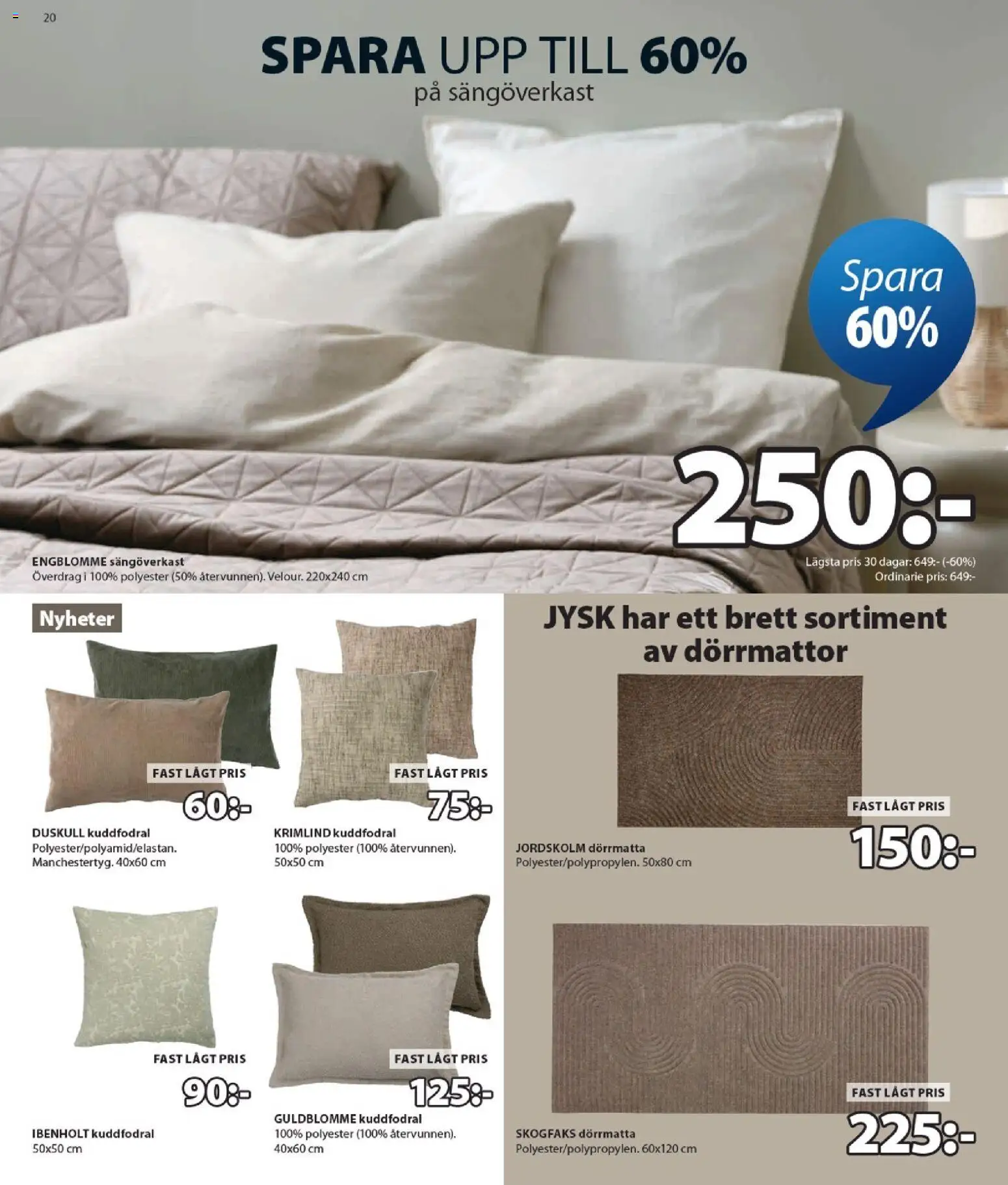 JYSK reklamblad aktuell från 24/08/2026 | Sida: 20