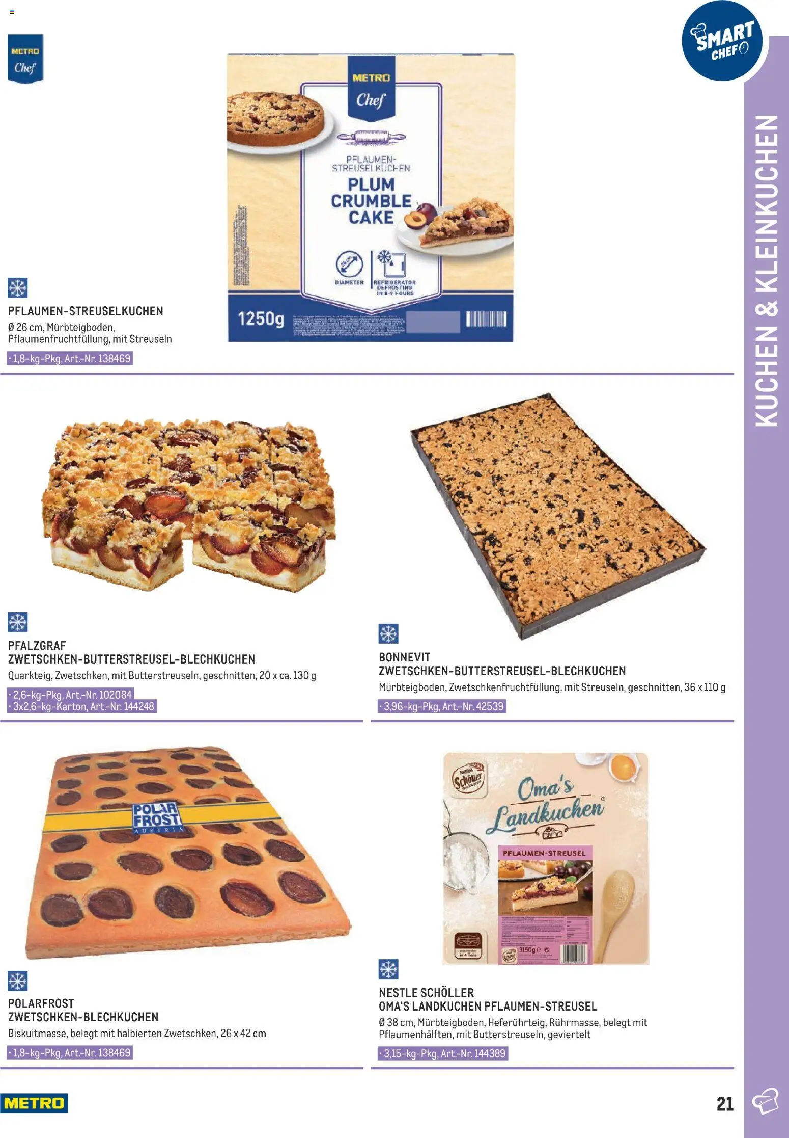 Metro angebote Smart Chef - Dessert gültig ab 01.01.2026 | Seite: 21